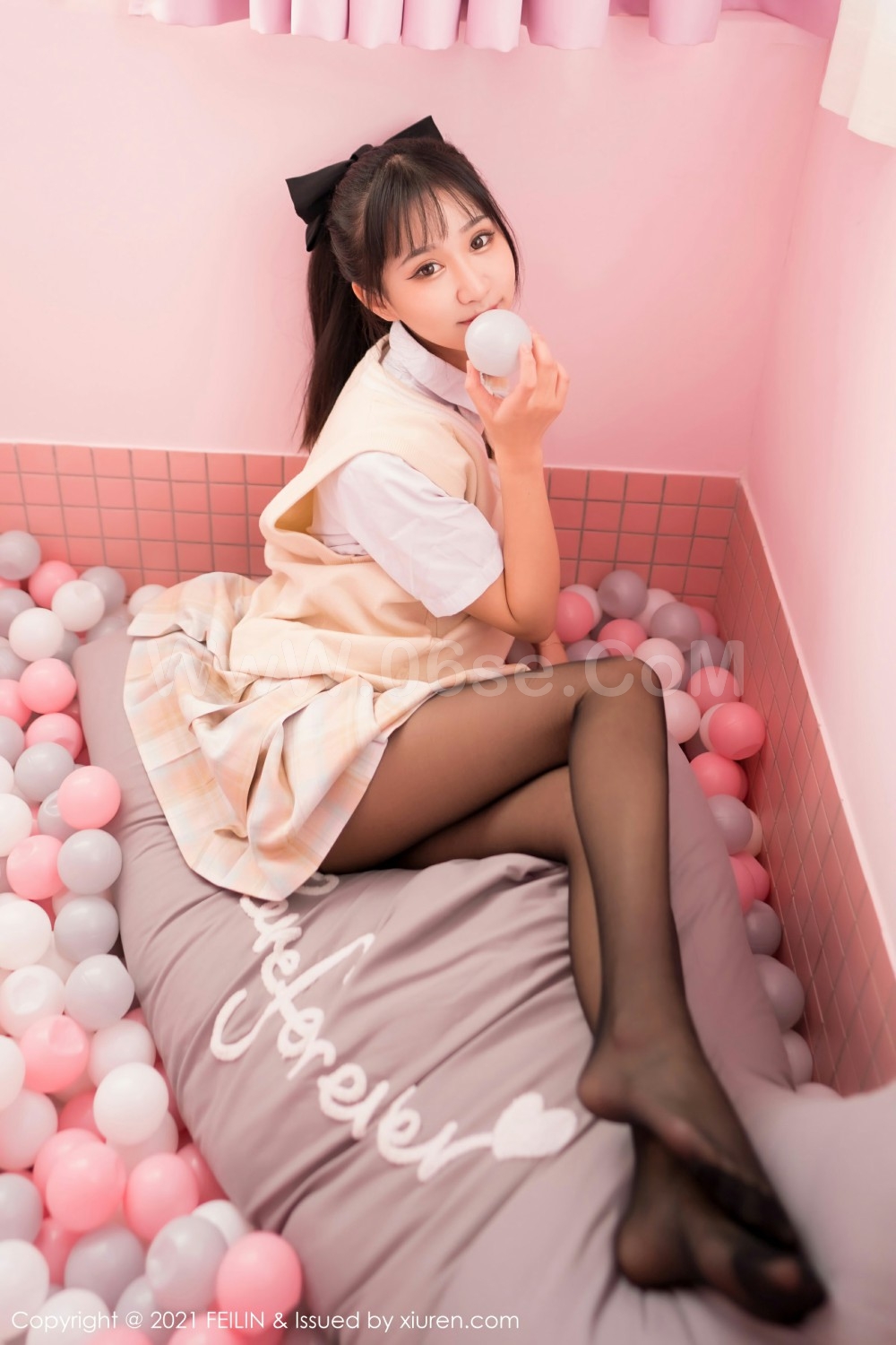 图片[8]-[FEILIN嗲囡囡] VOL.417 小果冻儿-六色网