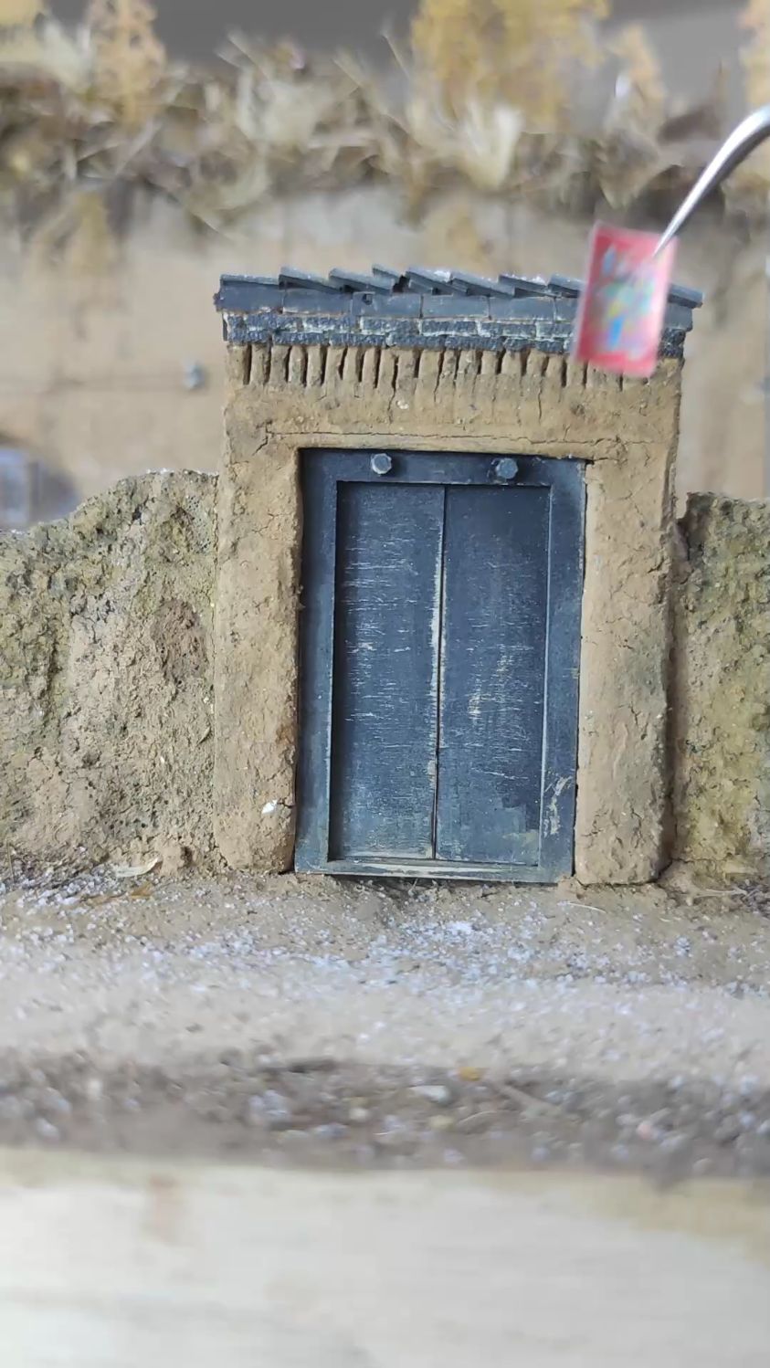 窑洞微缩模型复原