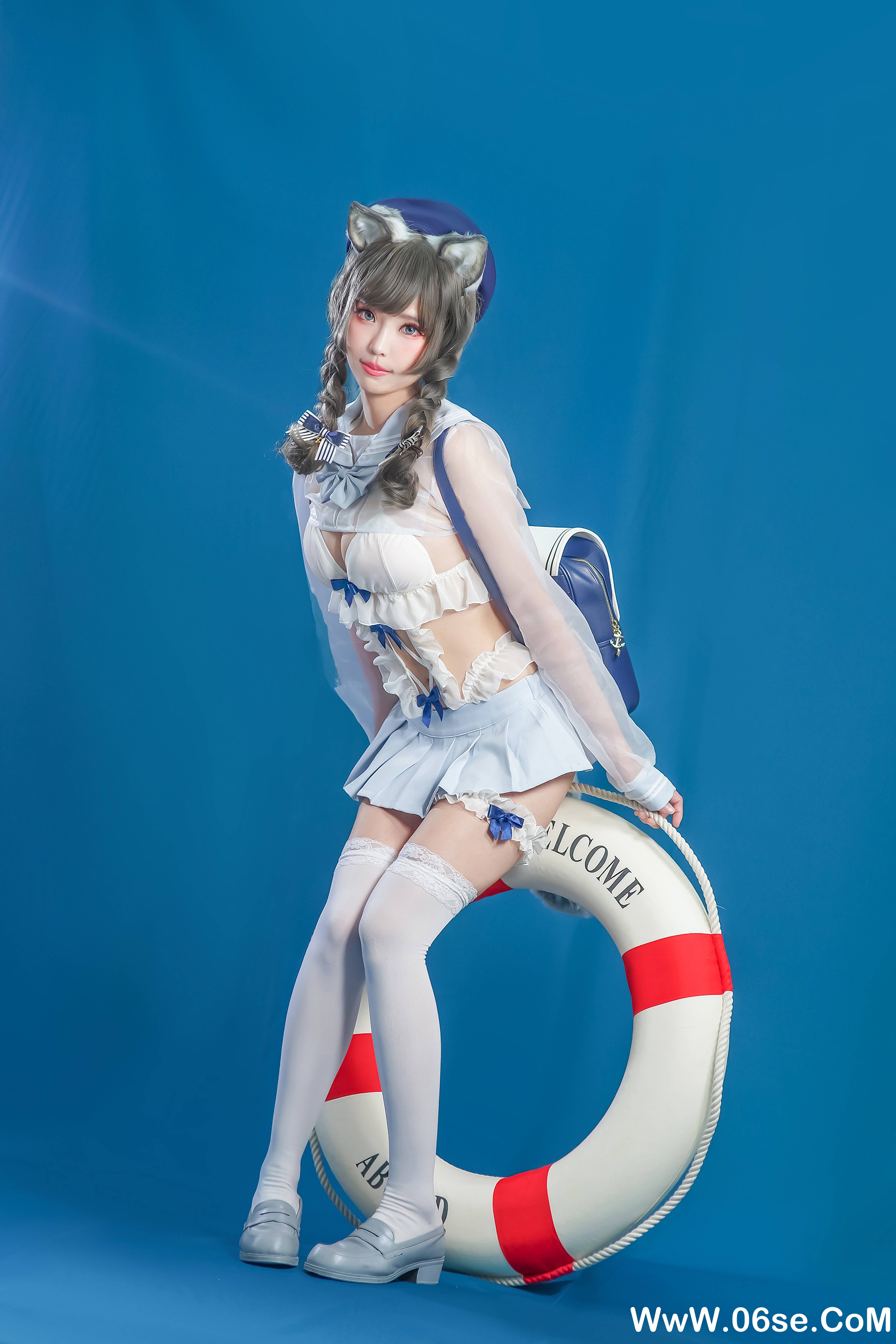 图片[10]-Ely_eee(ElyEE子) NO.035 — 灰太狼-泳圈[21P95M]-六色网