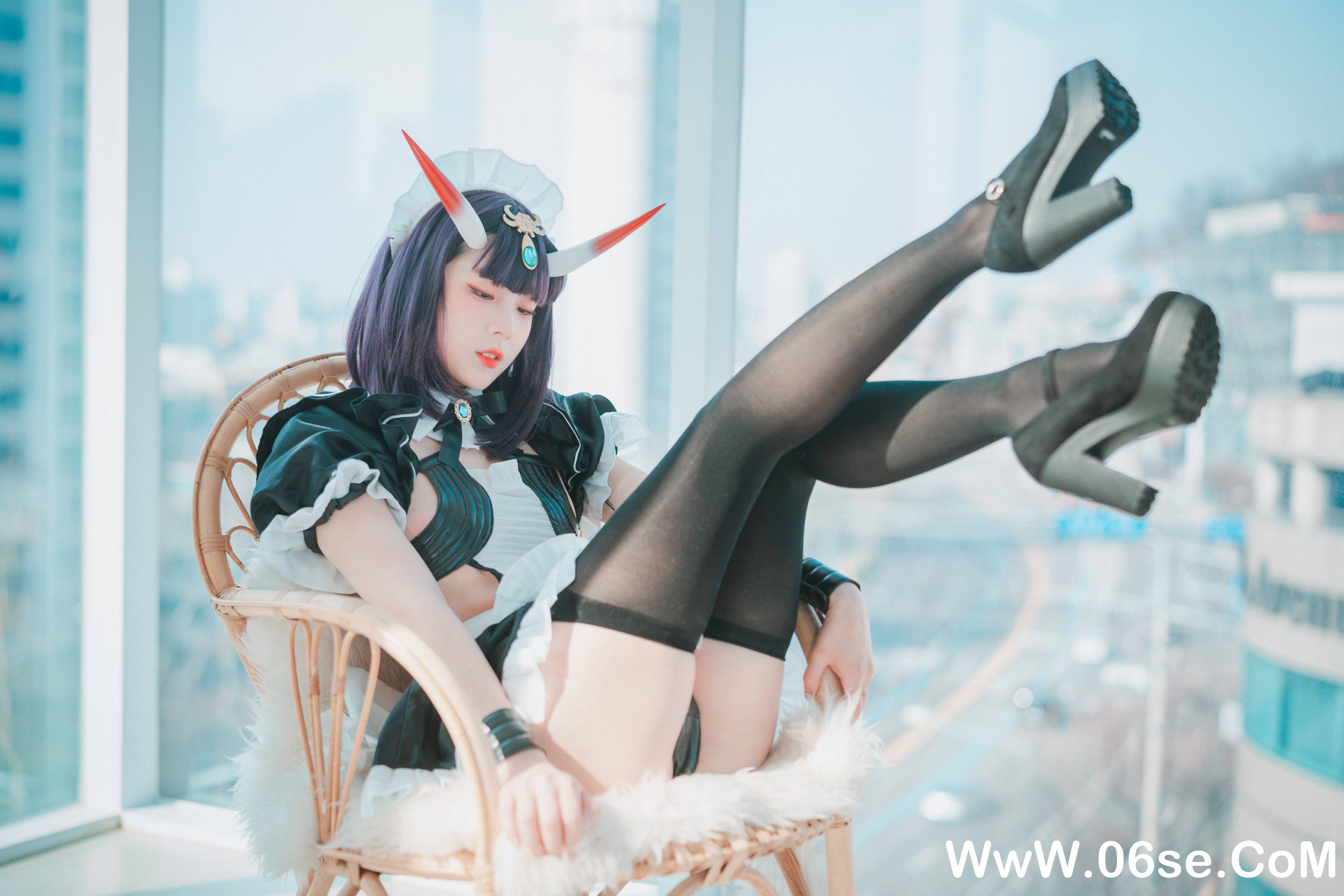 图片[8]-DJAWA – NO.104 Shuten Douji Maid [71P699M]-六色网