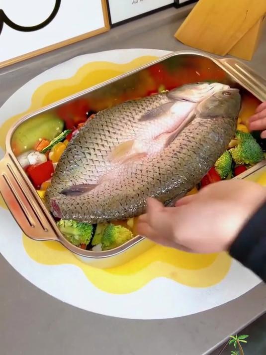 「出口品质烤盘」加厚耐用,电磁炉秒热,烤鱼小龙虾一锅出