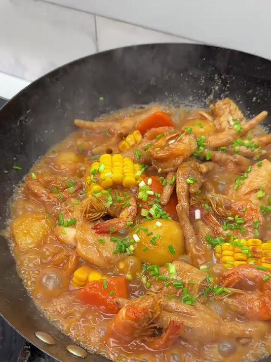 孩子说馋肉蟹煲了,我立马就安排上了