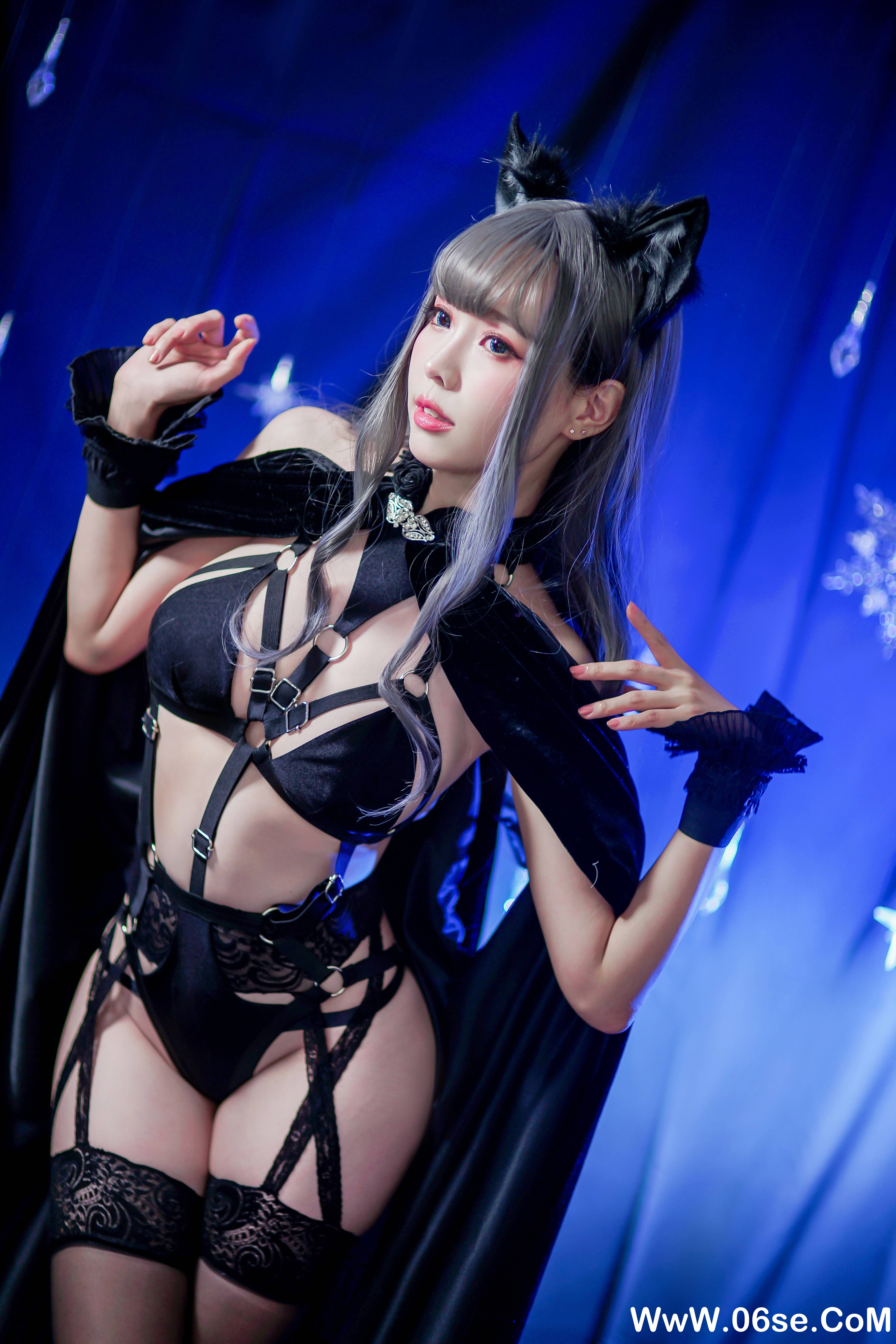 图片[13]-Ely_eee(ElyEE子) NO.037 — 灰太狼-黑丝带[24P115M]-六色网
