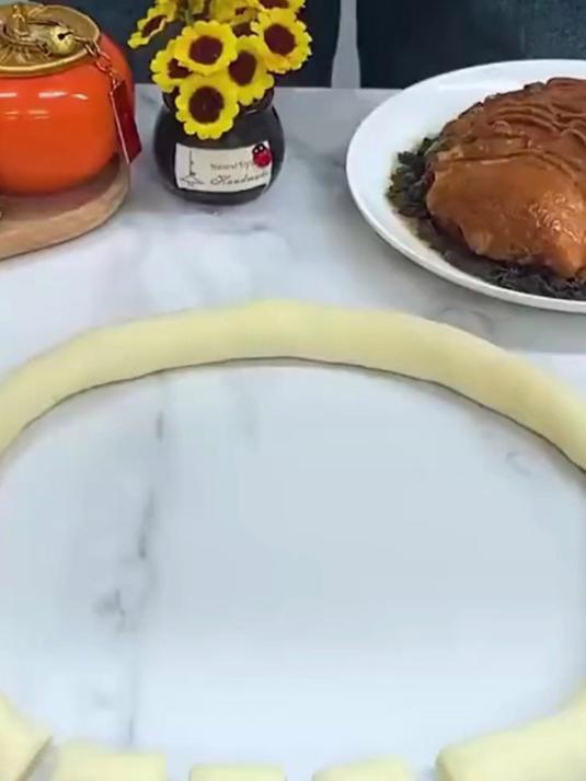 新年福来到,包个福字小饺子