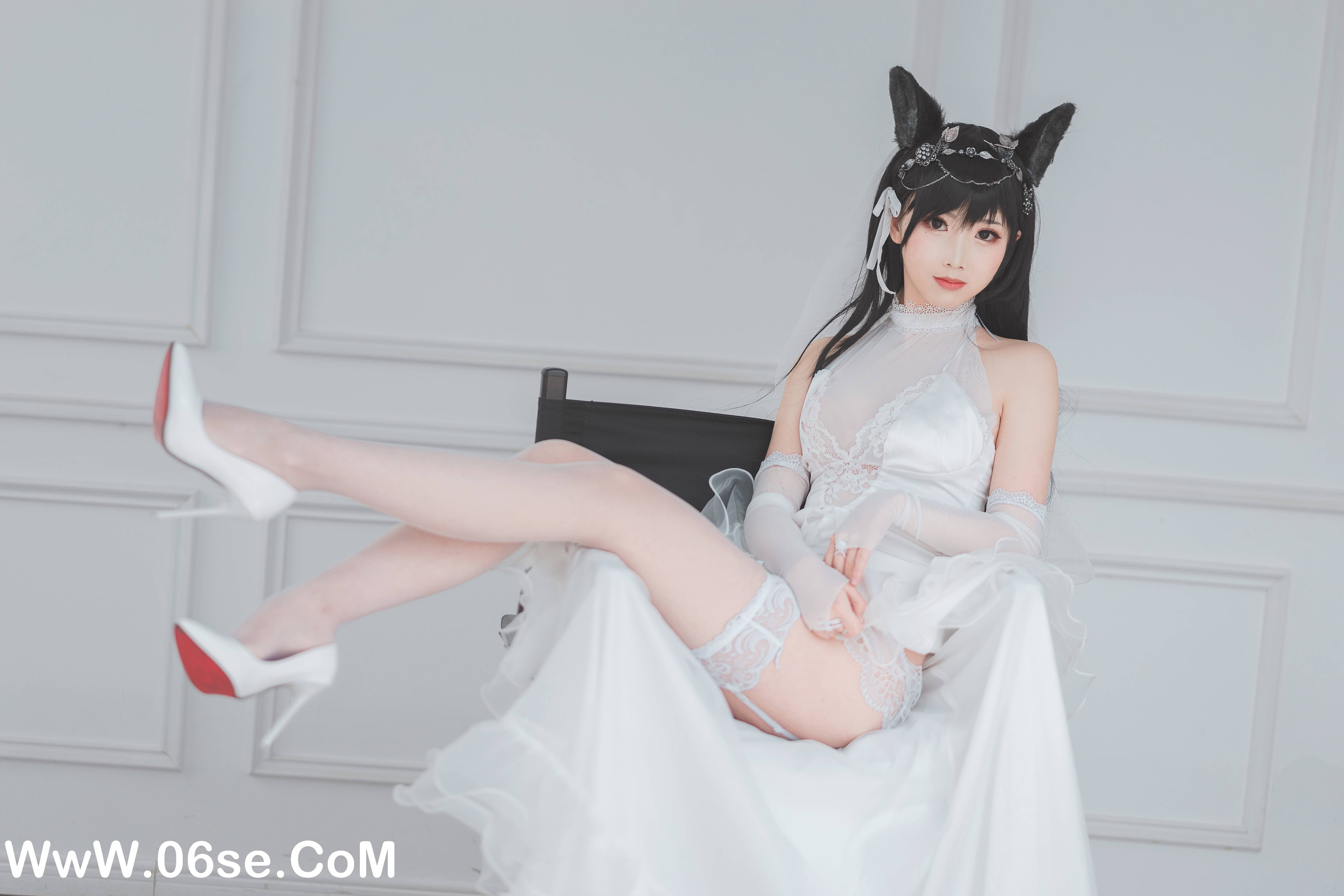 图片[27]-Coser面饼仙儿 NO.052 – 爱宕花嫁 [29P247M]-六色网
