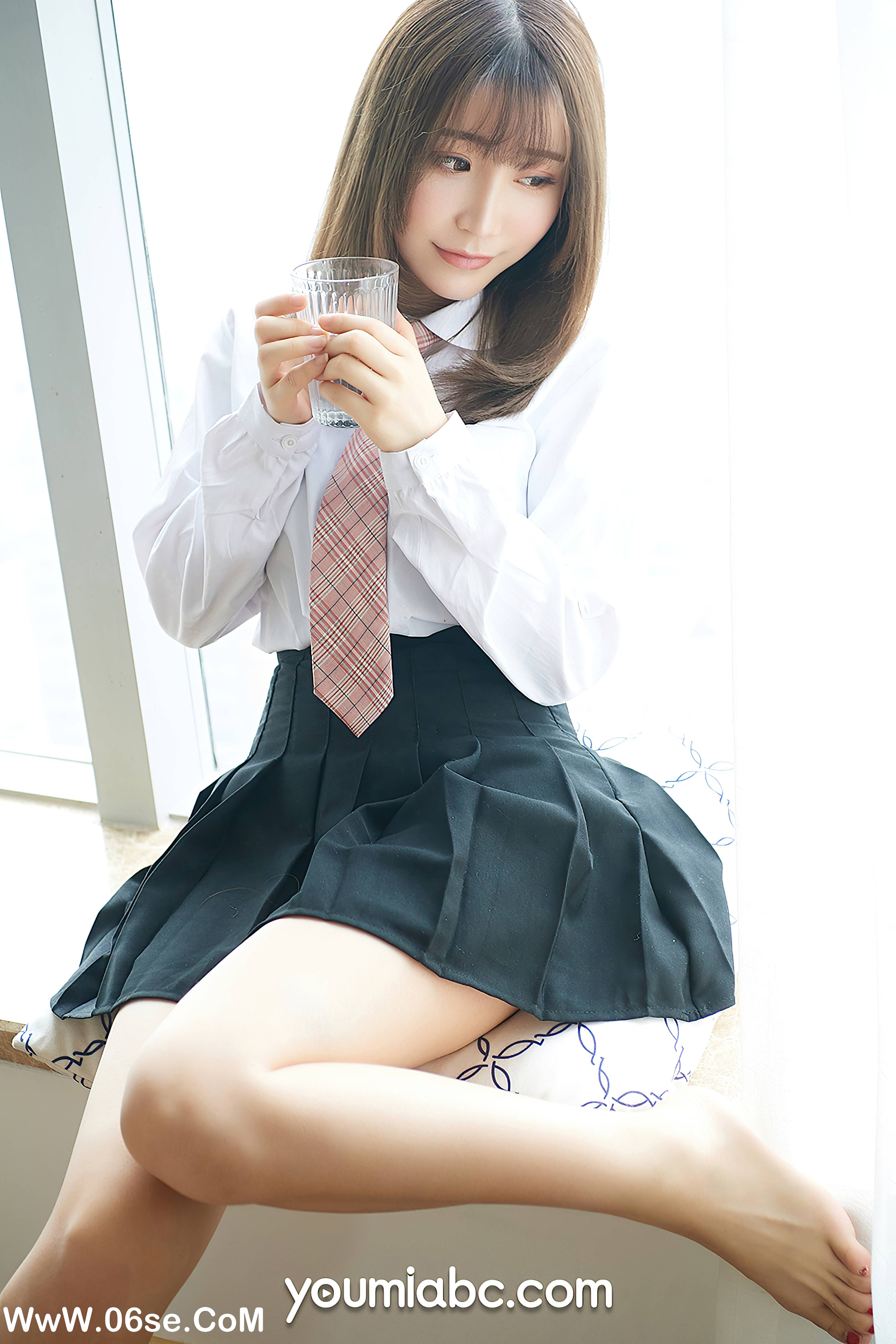 图片[17]-[YouMei尤美] 2020.05.03 学生妹の制服诱惑 绯月樱-Cherry[49+1P787M]-六色网