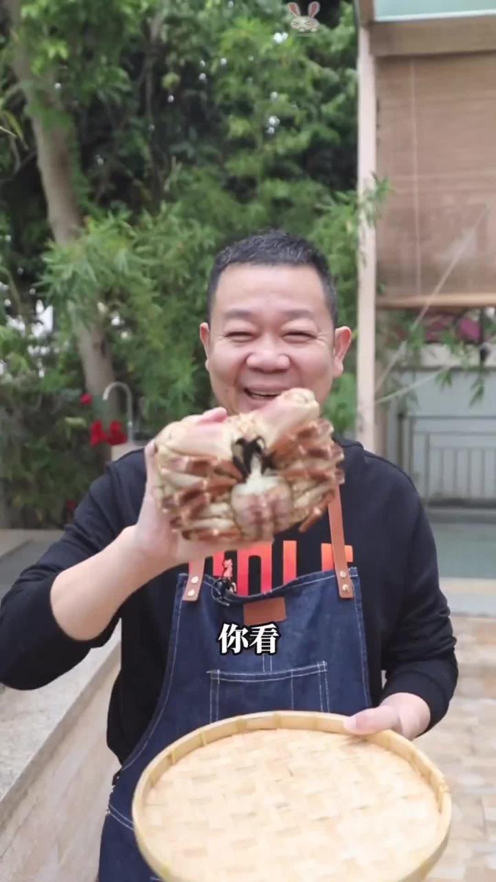 今天客人点了面包蟹,还说他会吃还是不会吃呢