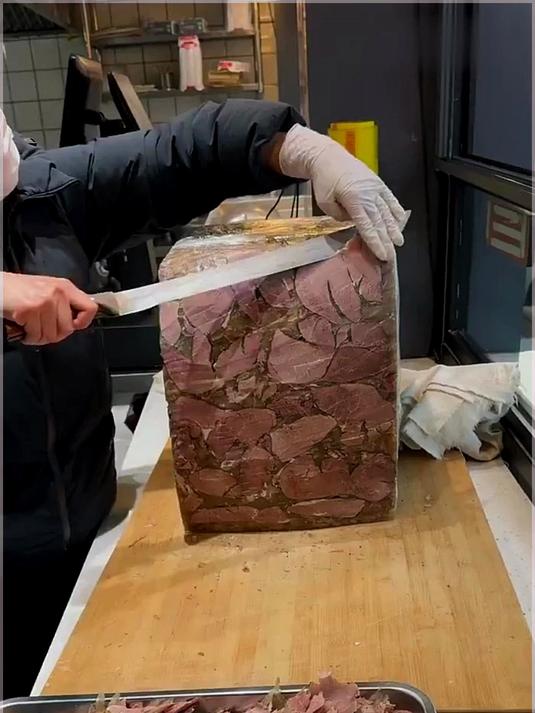 河南特产小车牛肉 一口下去满嘴都是肉香味
