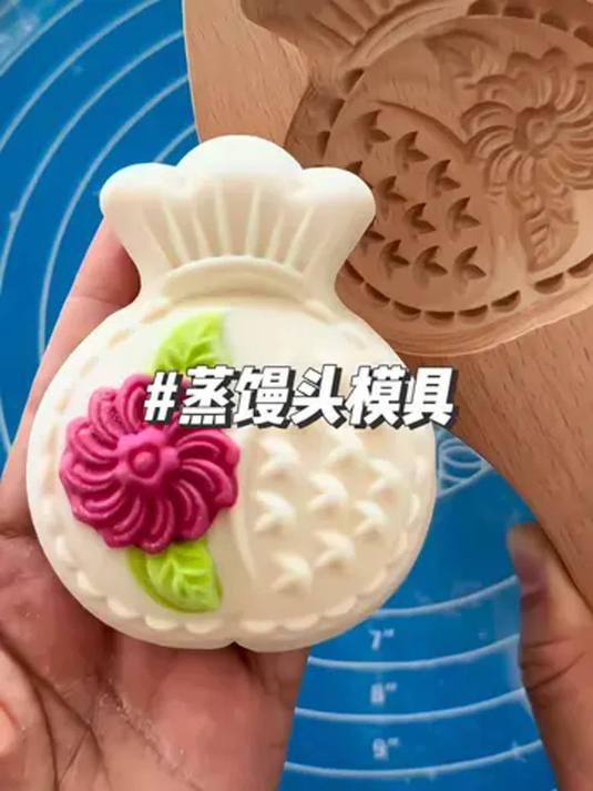 过年蒸馒头必备模具 花样好看寓意佳 全家爱