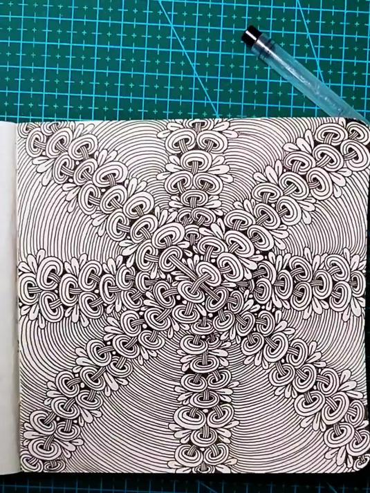 黑白装饰画
