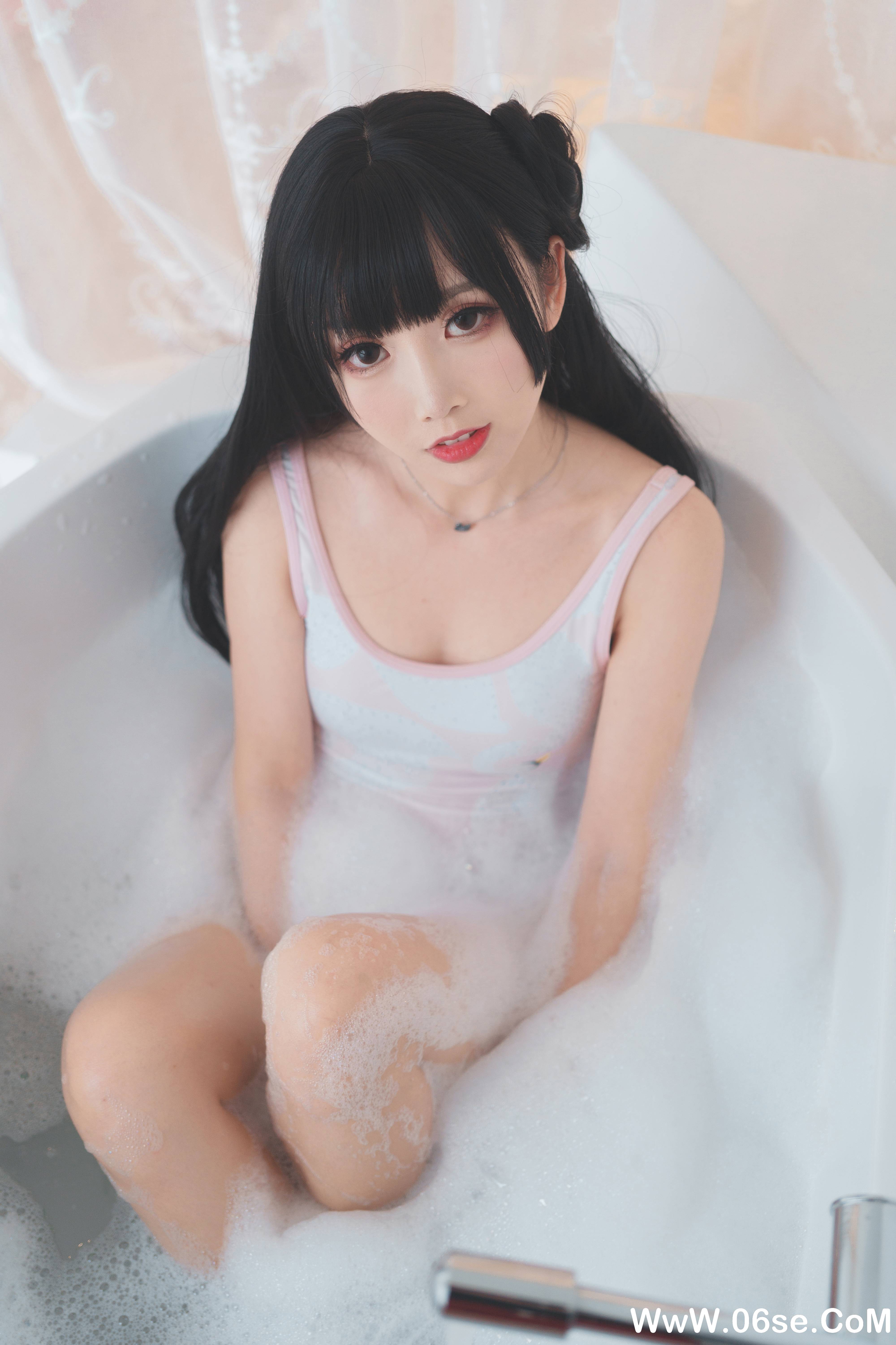 图片[16]-Coser面饼仙儿 NO.065 – 浴缸泡泡[41P426M]-六色网