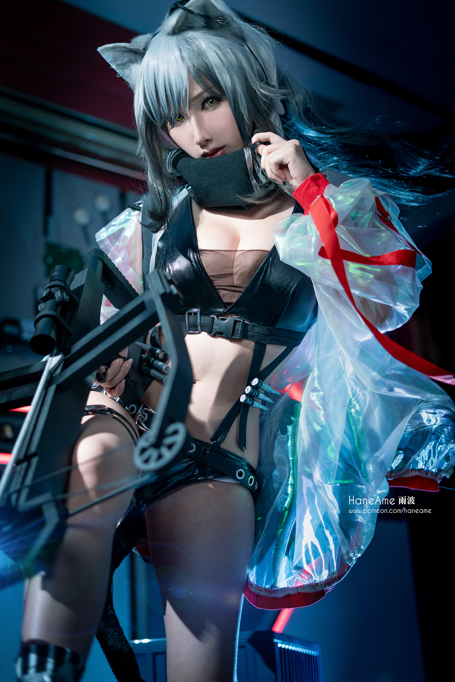 图片[3]-Hane Ame 雨波写真 NO.029 – 明日方舟黑[11P+1V30M]-六色网