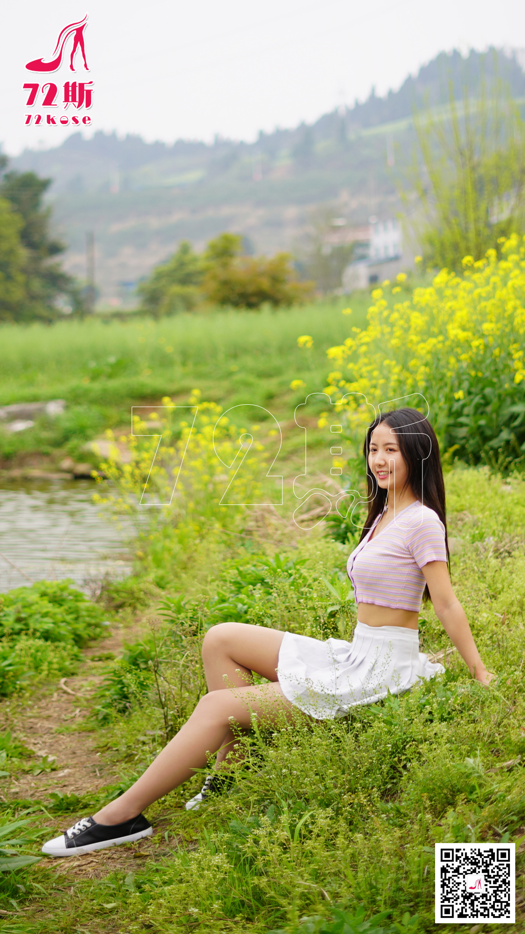 图片[22]-[72斯]丝足写真 NO.013 油菜花[30P68M]-六色网