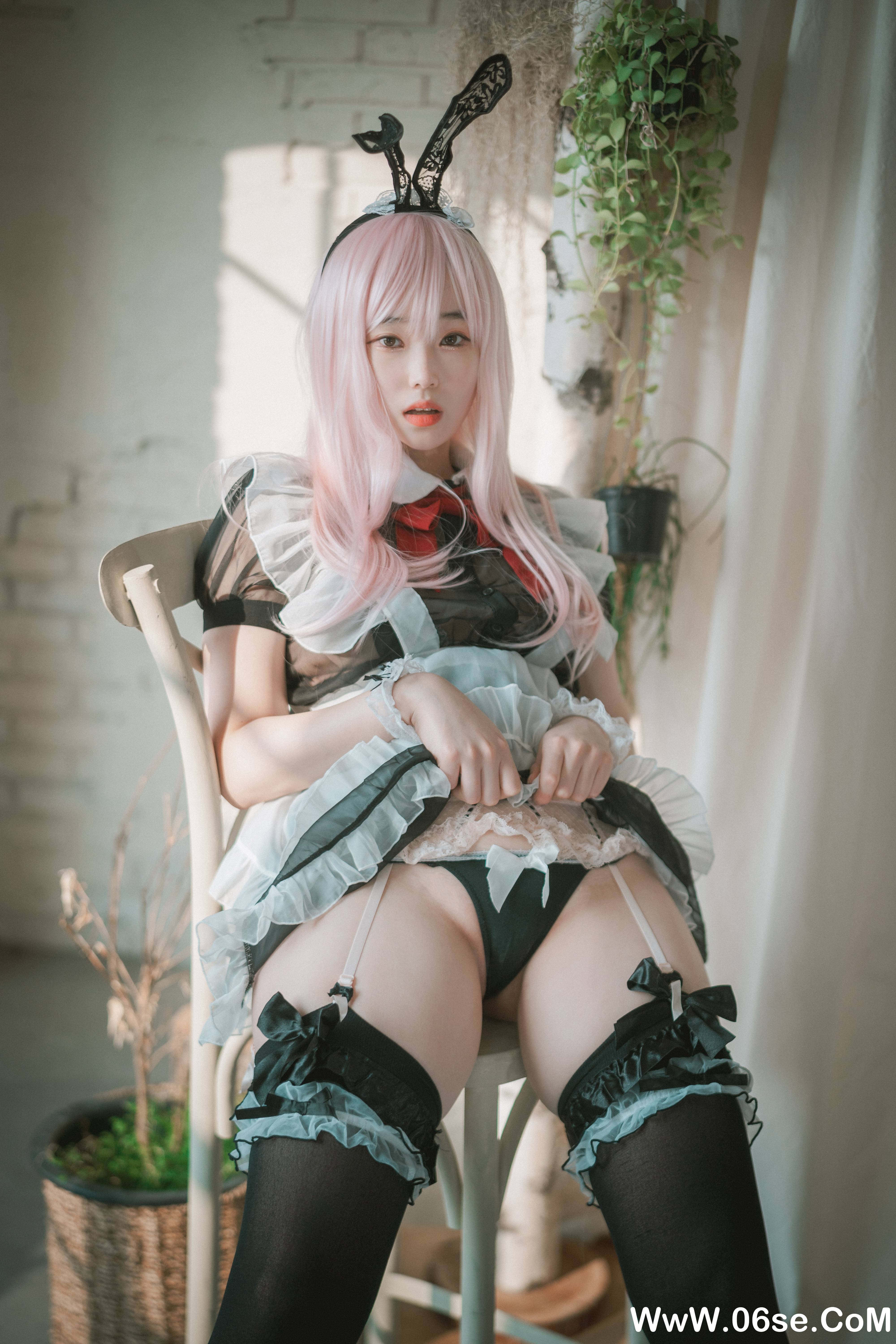 图片[5]-DJAWA — NO.122 Sheer Bunny Maid [51P450M]-六色网