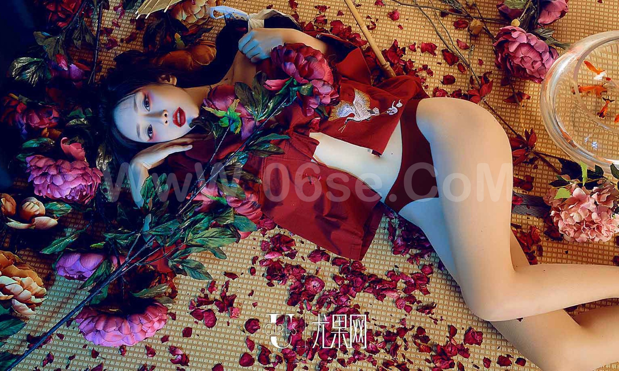 图片[22]-[Ugirls爱尤物] No.1366 姹紫嫣红-六色网