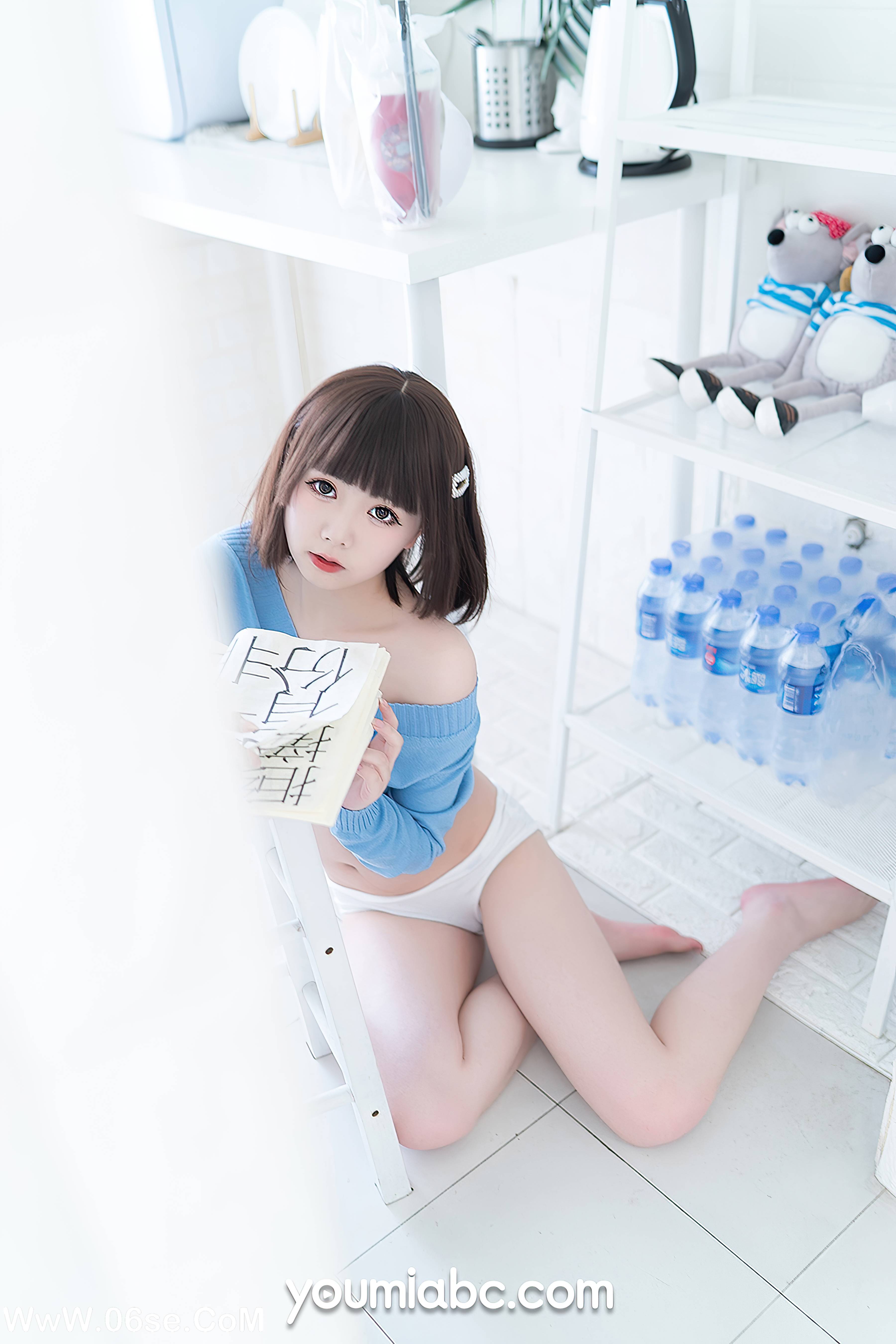 图片[12]-[YouMi尤蜜] 2020.11.30 薄荷蓝之夏 向小圆[34+1P511M]-六色网