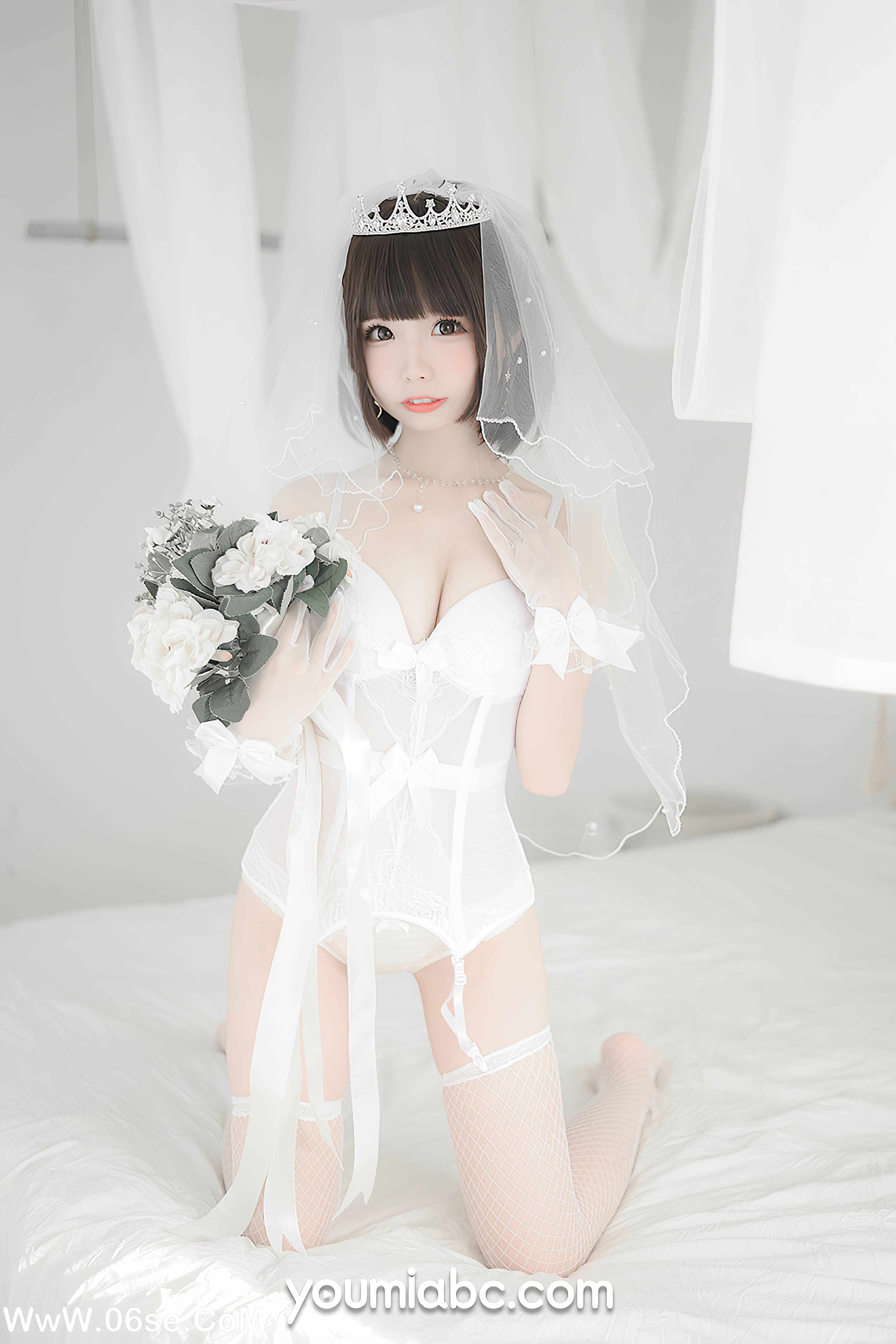 图片[9]-[YouMi尤蜜] 2020.11.10 白皙花嫁 甜椒妙妙mio[41+1P651M]-六色网