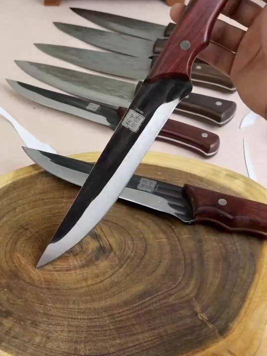 「厨房菜刀推荐」龙泉宝刀,杀猪刀宰羊分割剔骨刀