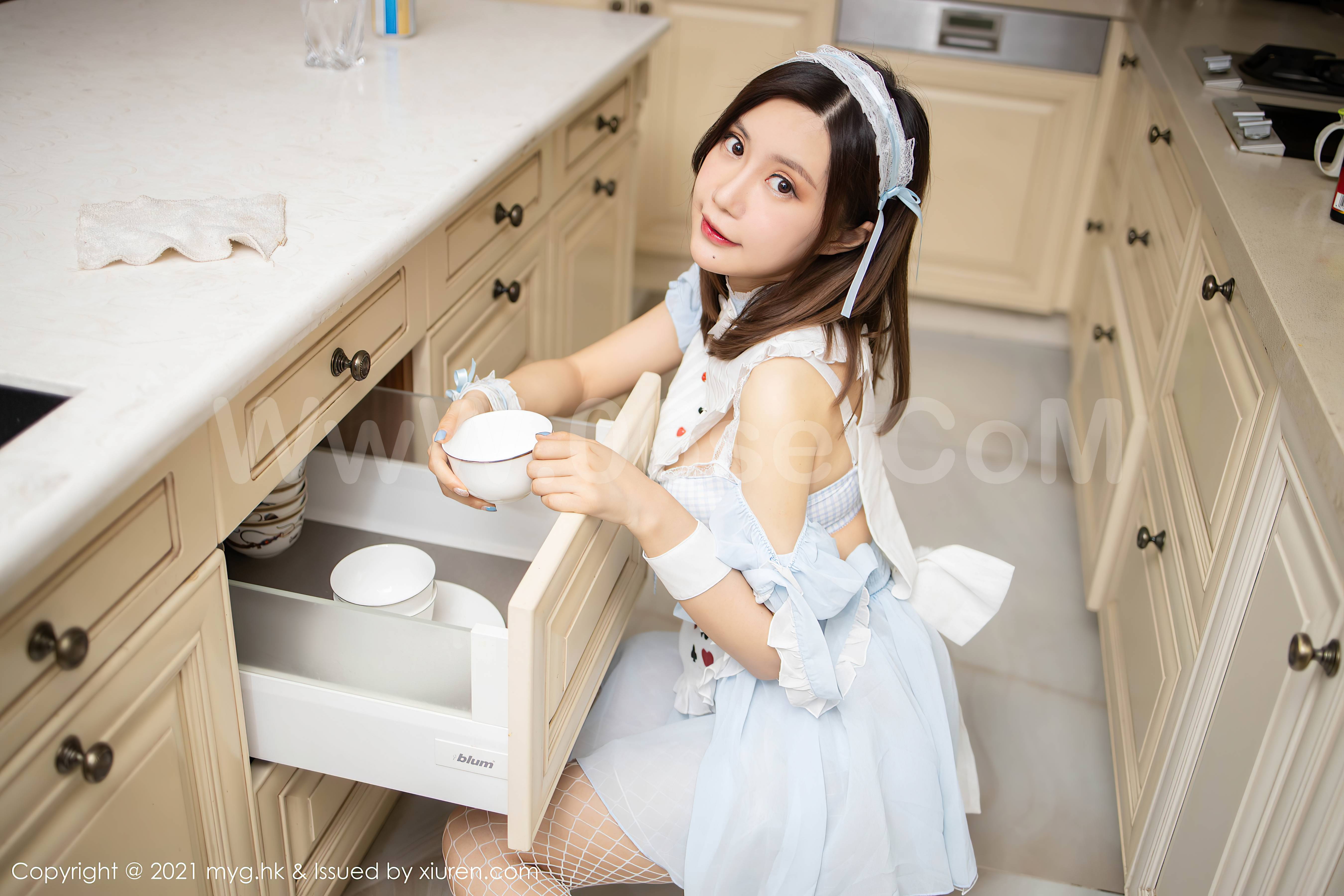 图片[17]-MyGirl Vol.504 绮里嘉Carina-六色网