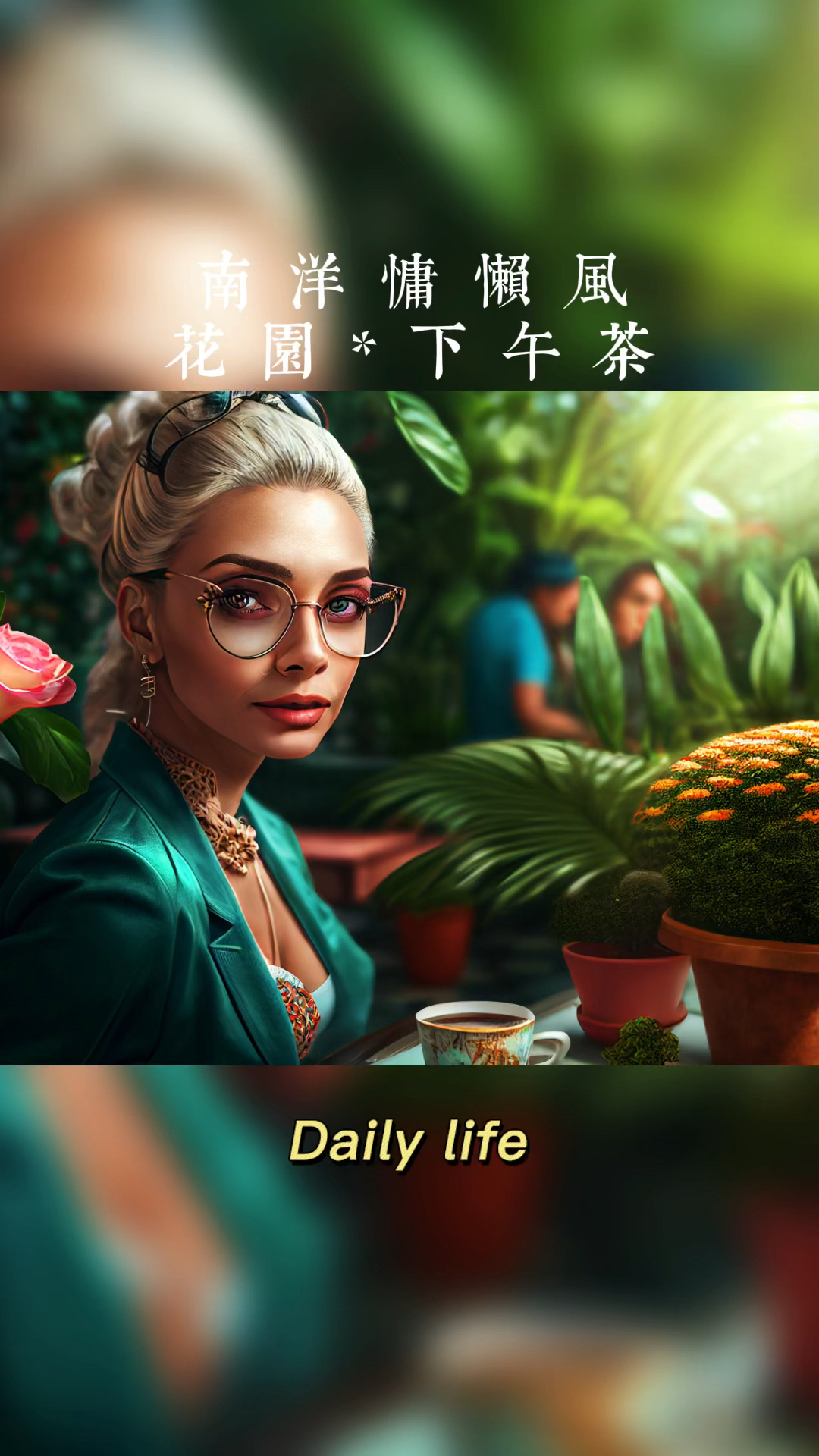 南洋名媛的花园下午茶