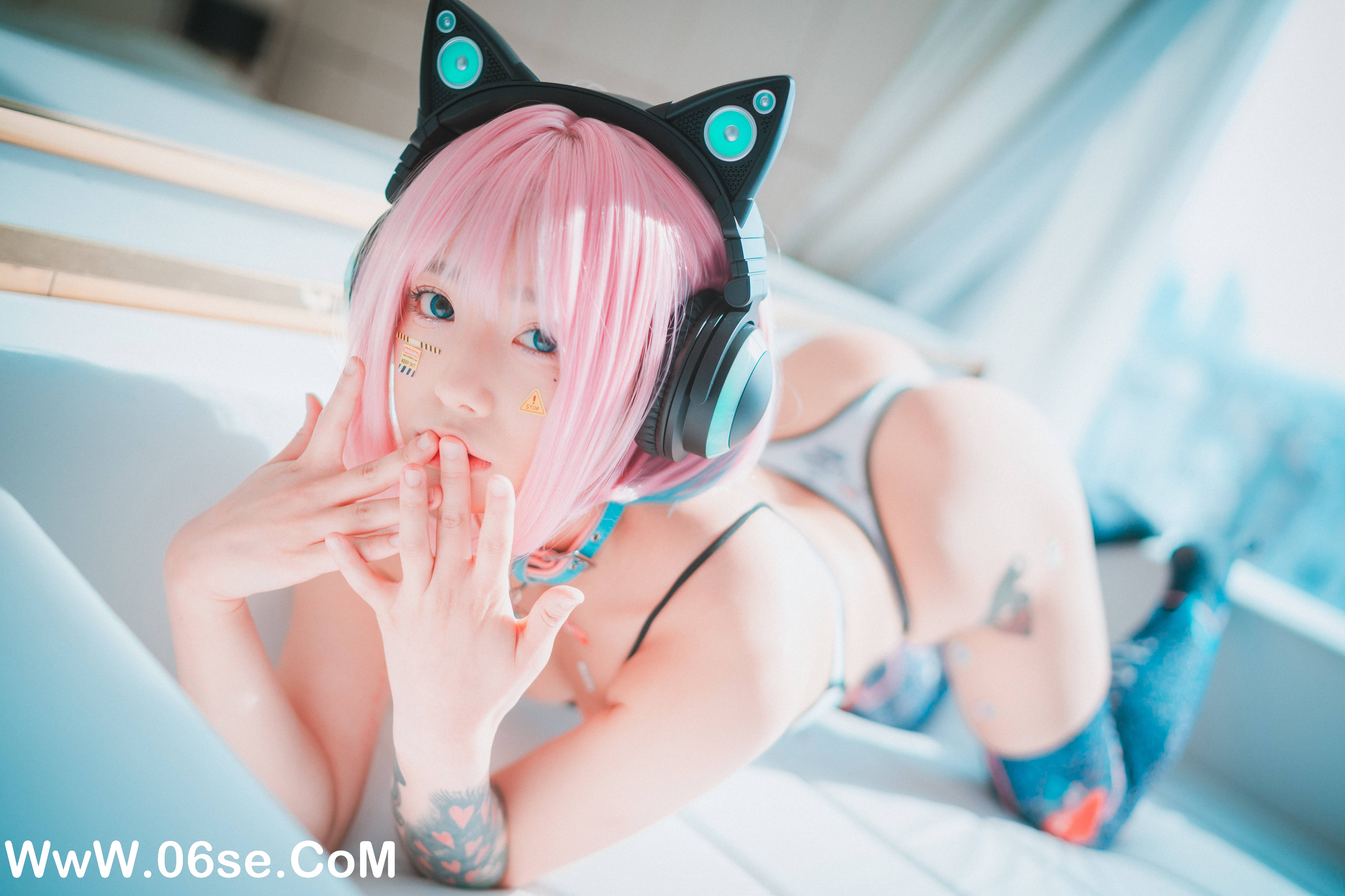图片[15]-DJAWA – NO.062 Maruemon Caution Girl x Athletic Girl [57P380M]-六色网