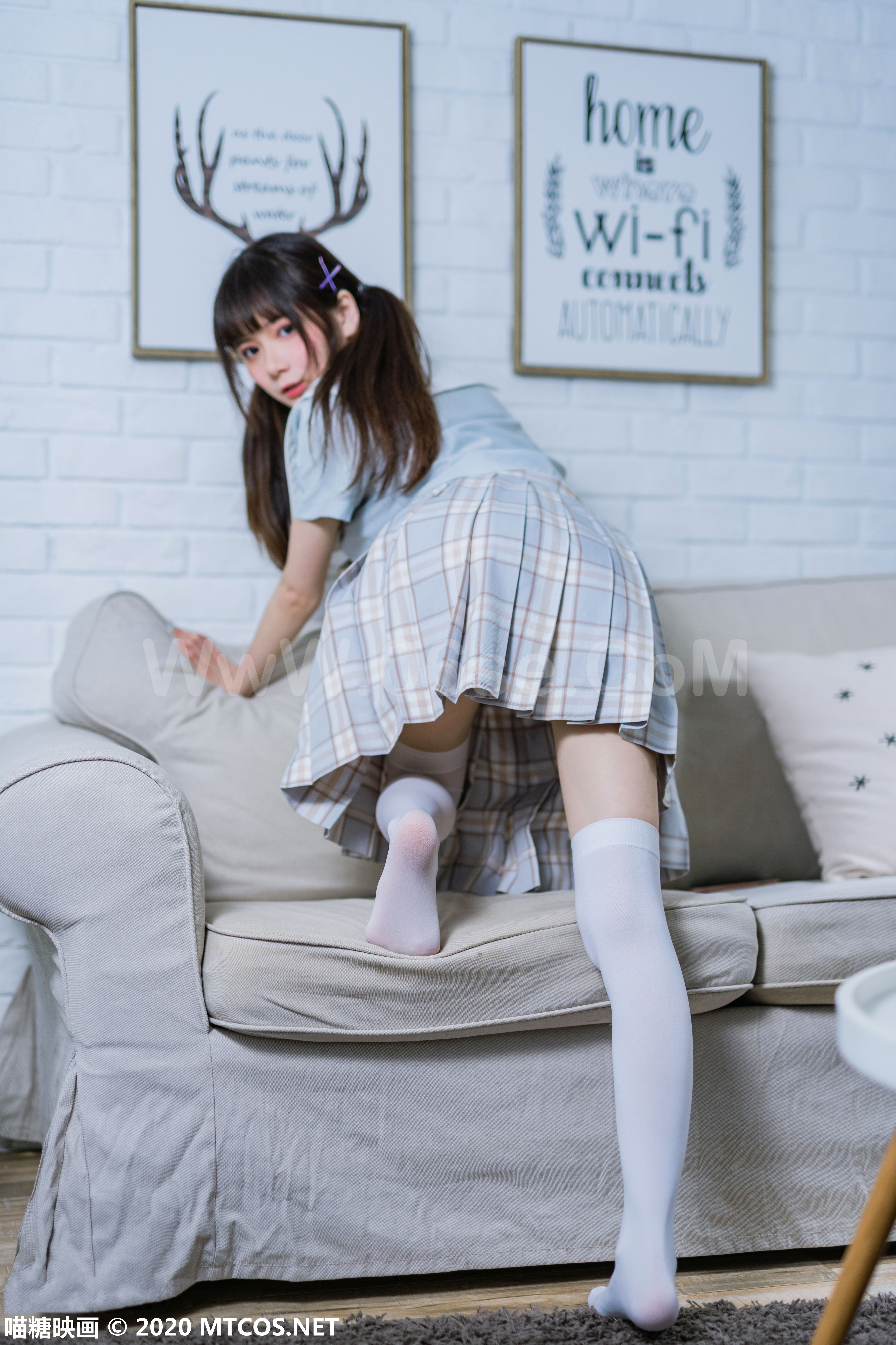 图片[39]-[MTCos] 喵糖映画 Vol.094 双马尾学妹-六色网