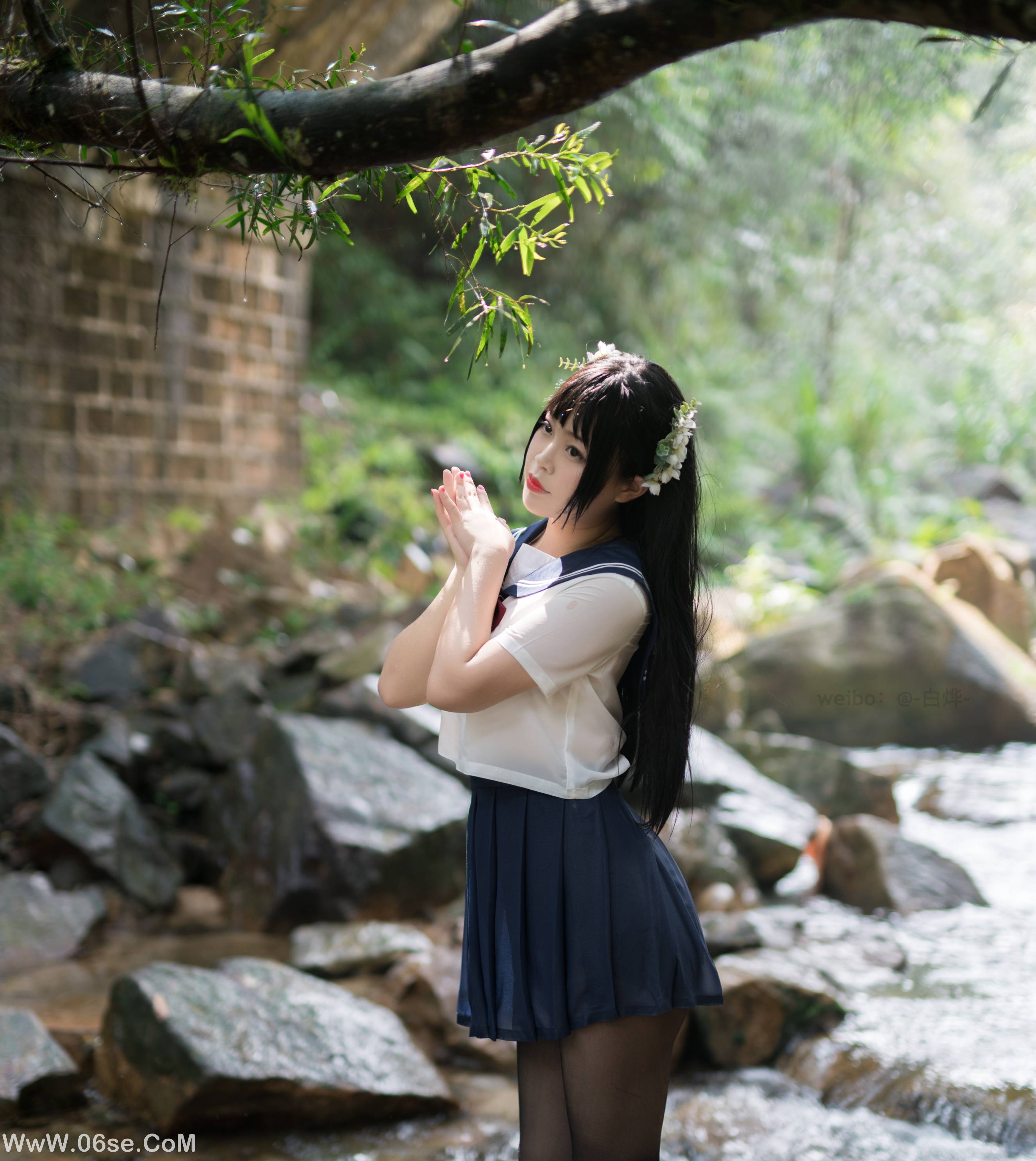 图片[88]-白烨 NO.001 湿身JK水下版[98P+2V1.76G]-六色网