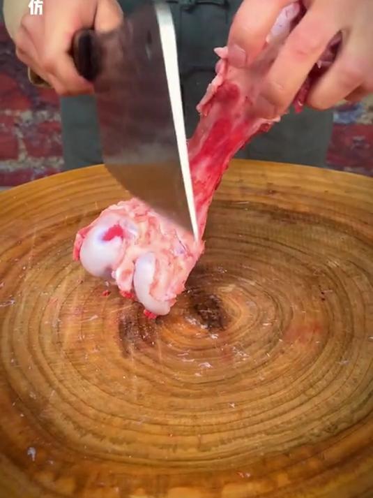 肉难切,鸡难砍,就买一把这个龙鳞刀!
