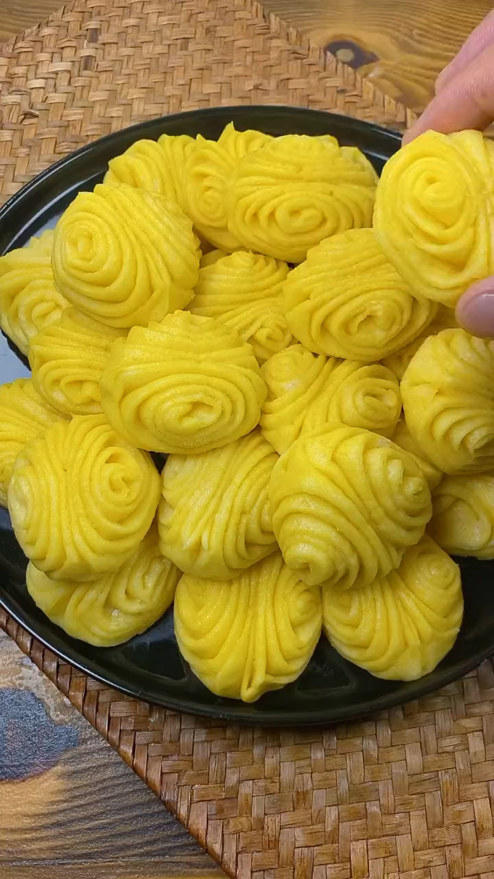 玉米面小花卷做法教程