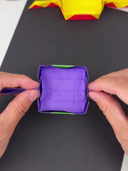 教你折一个会变形的趣味魔盒,解压又好玩