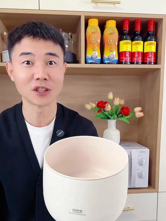 迷你电煮锅!多功能煮粥炖养生汤,当电饭煲小饭锅家用办公都适配