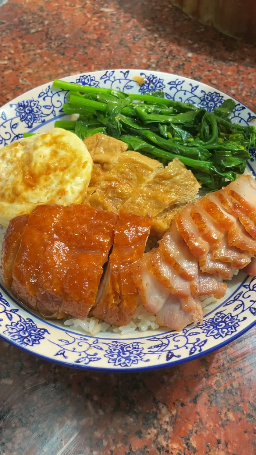 港式蜜汁叉烧烧鸭双拼饭,师傅手把手示范,赶快收藏啦!