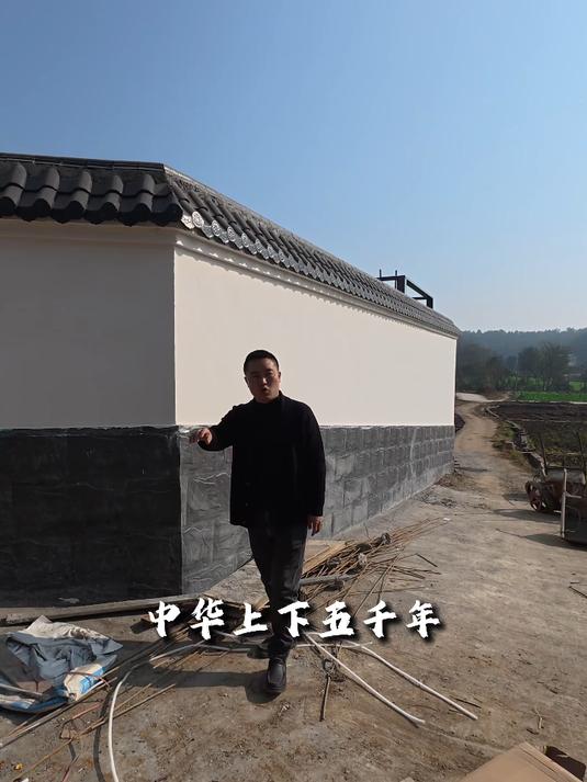 在农村修一个这样气势恢宏,蓬勃大气的徽派别墅#豪宅#