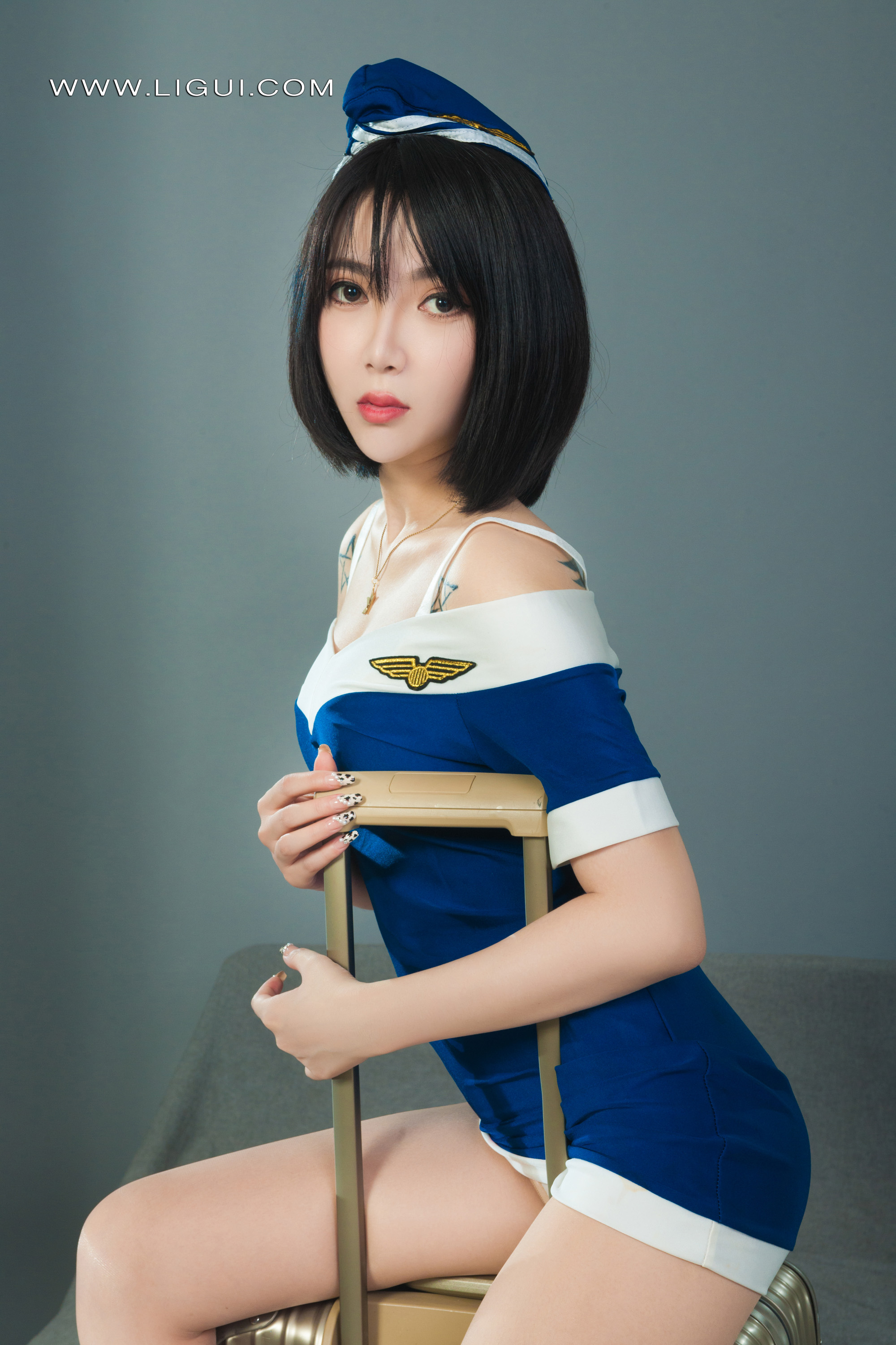 图片[11]-[Ligui丽柜] 2022.03.02 网络丽人 Model 小七-六色网