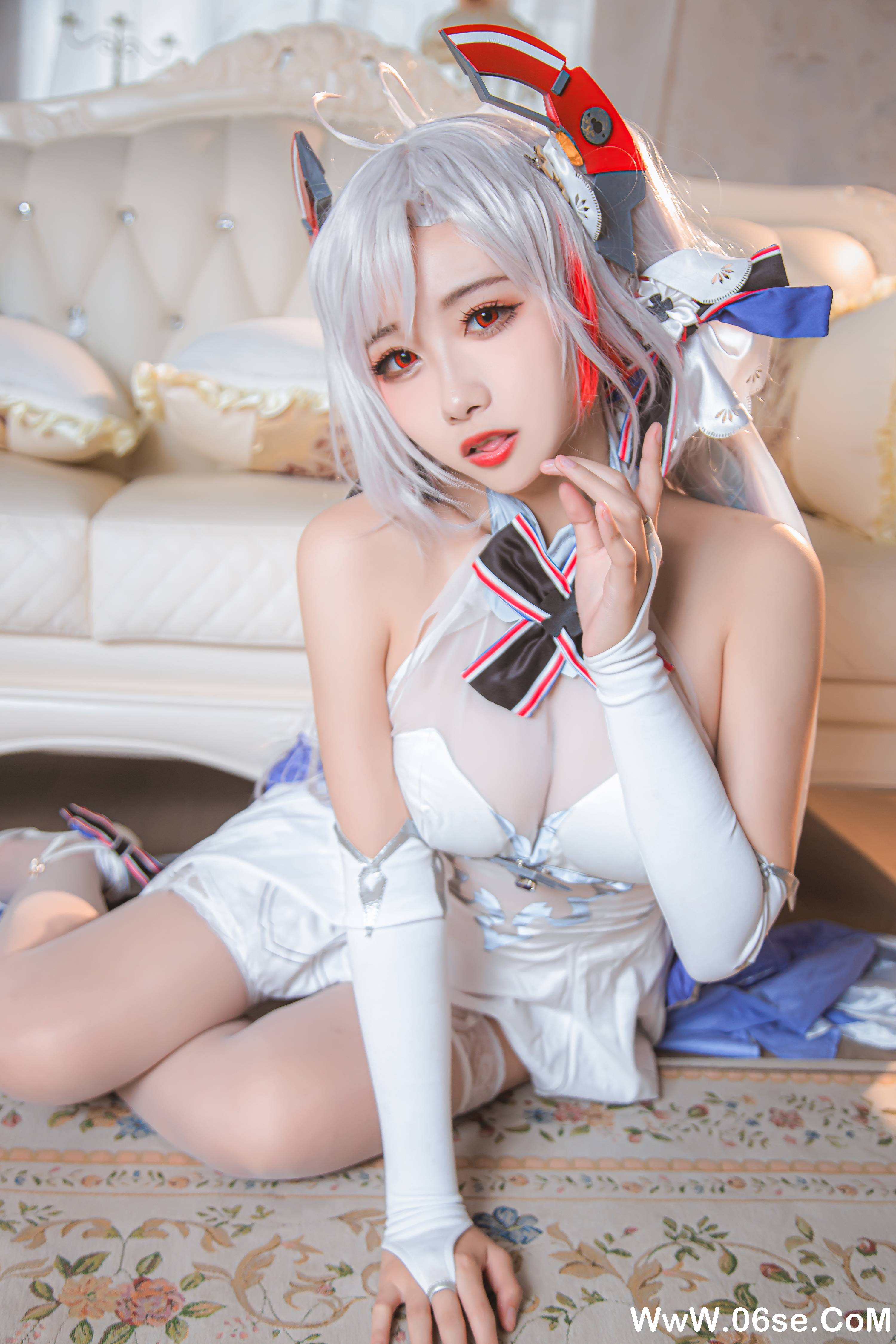 图片[11]-Momoko葵葵 NO.034 — 欧根之花嫁[20P109M]-六色网