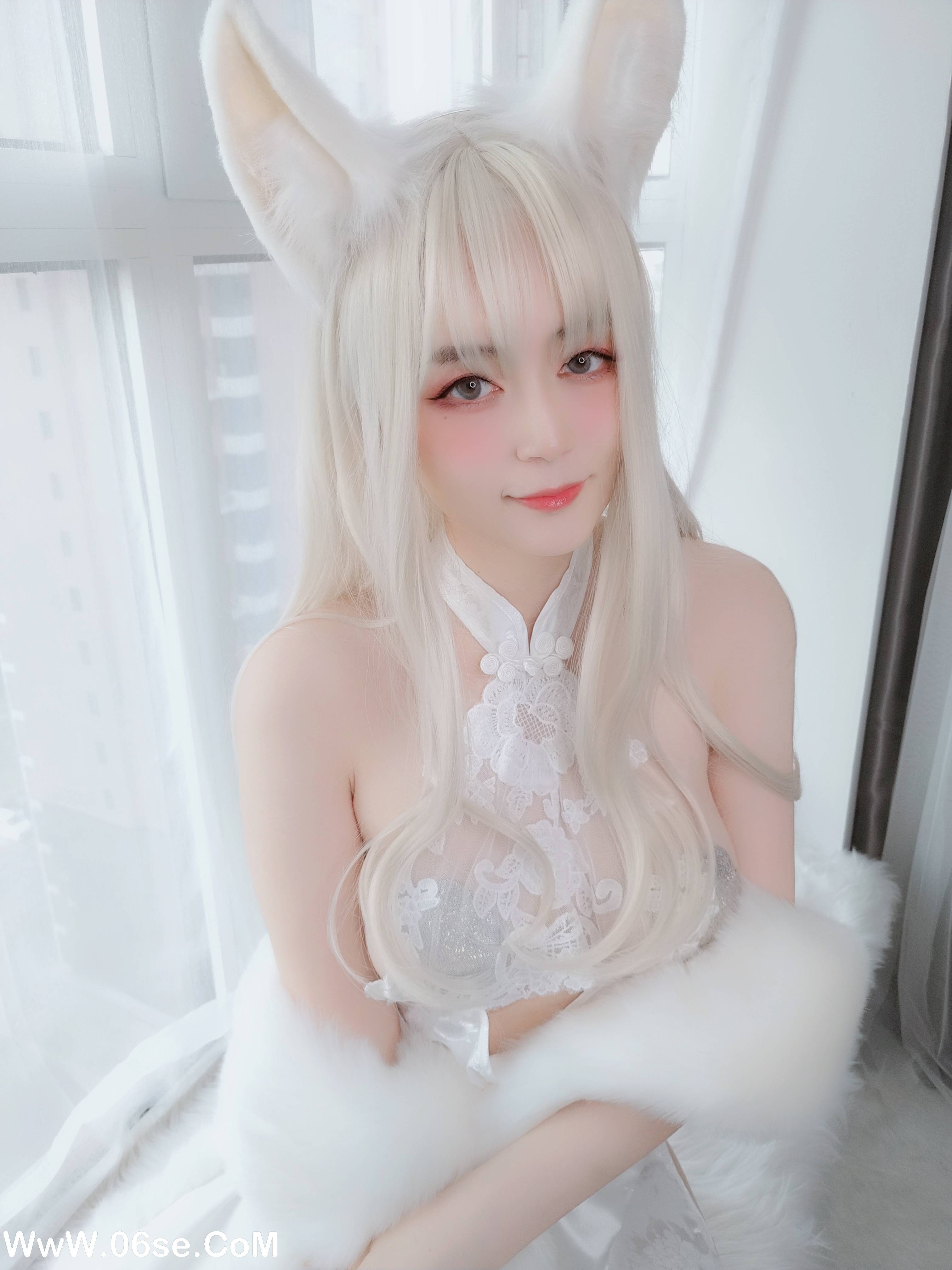 图片[51]-Coser小姐姐白银 NO.054 – 白兔[101P+6V683M]-六色网