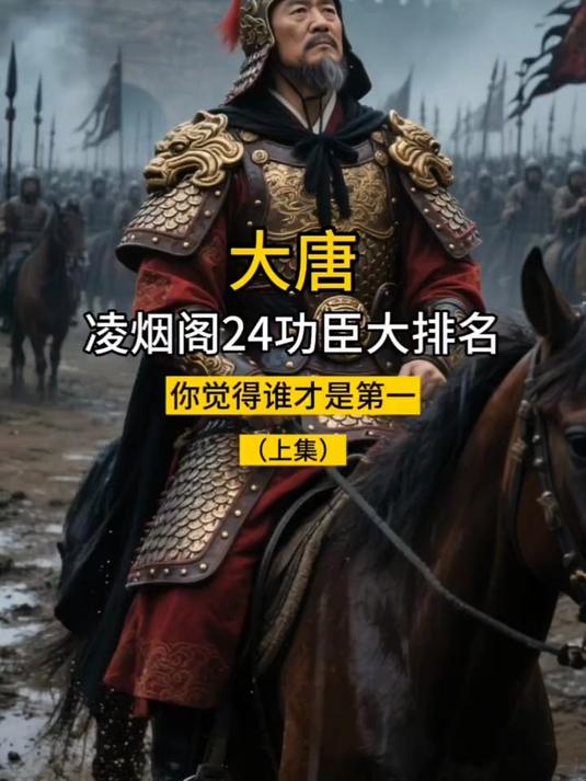 大唐凌烟阁二十四功臣大排名,你觉得谁才是第一