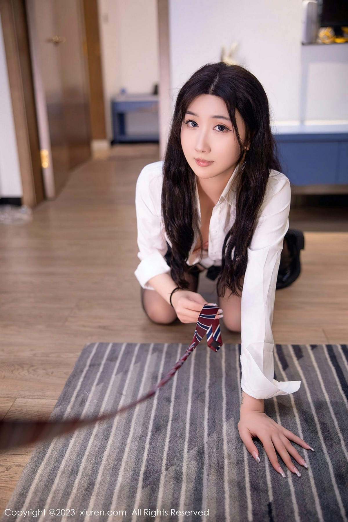 图片[59]-【XiuRen秀人網】2023.03.02 Vol.6350 江真真【90P】-六色网