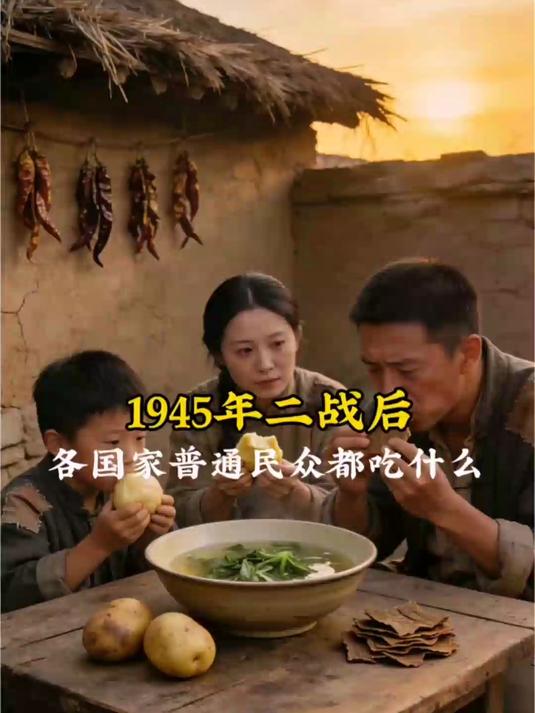 1945年,二战后10国普通民众都吃什么