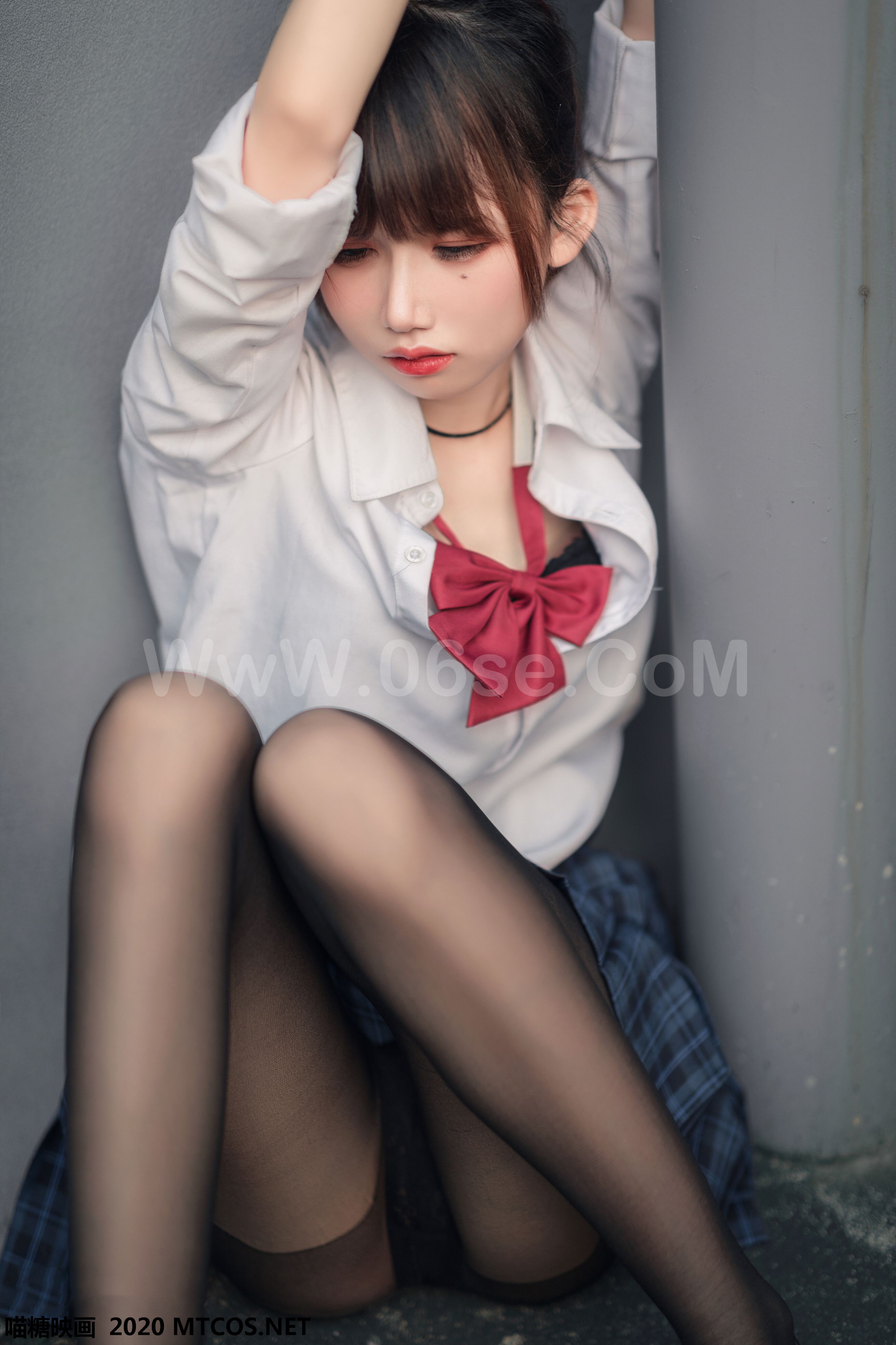 图片[25]-[MTCos] 喵糖映画 Vol.098 渡边爻爻爻子 JK制服少女-六色网