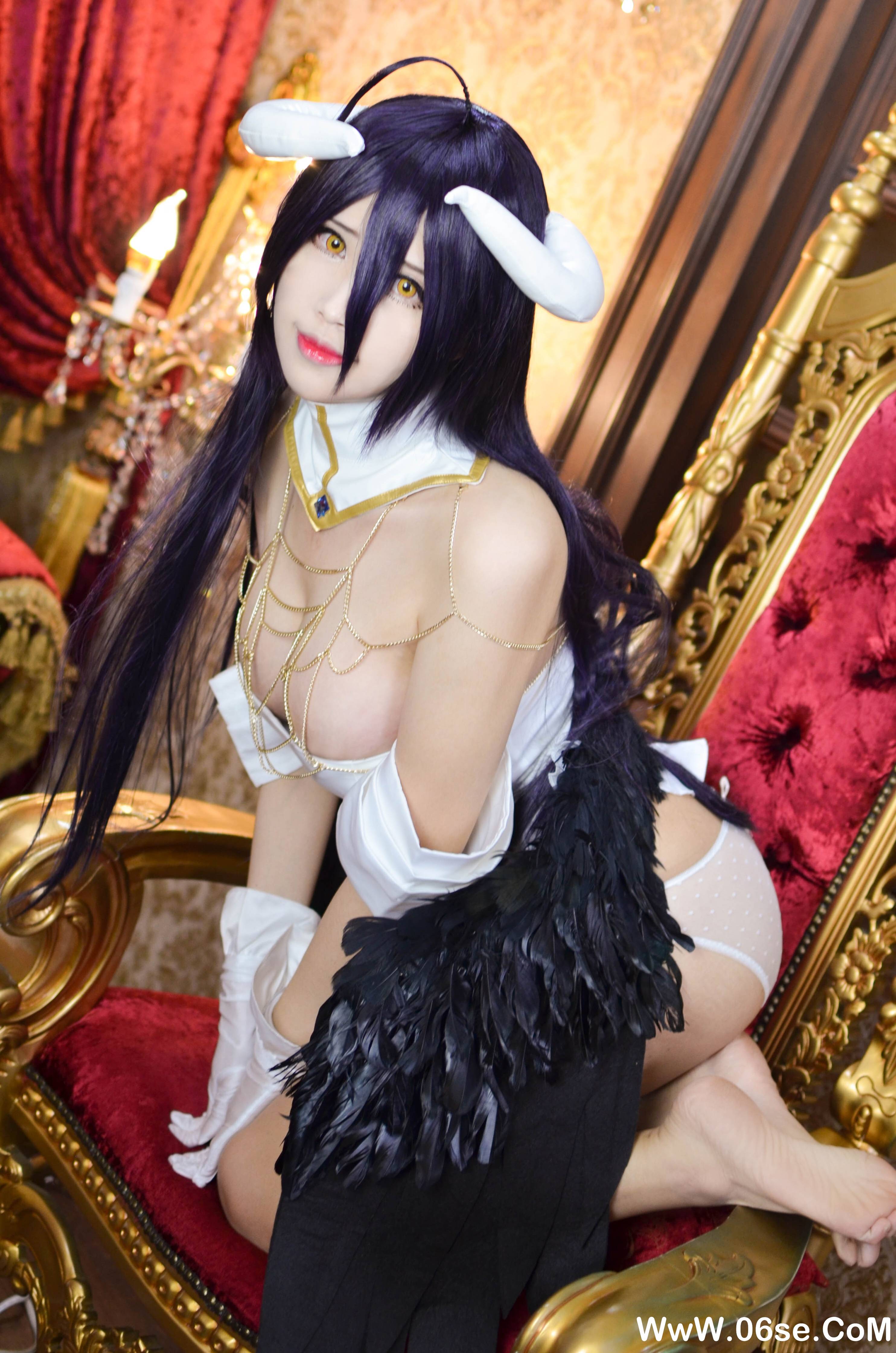 图片[36]-Coser萱-KaYa NO.083 – 《OVERLORD》アルベド Albedo[50P174M]-六色网