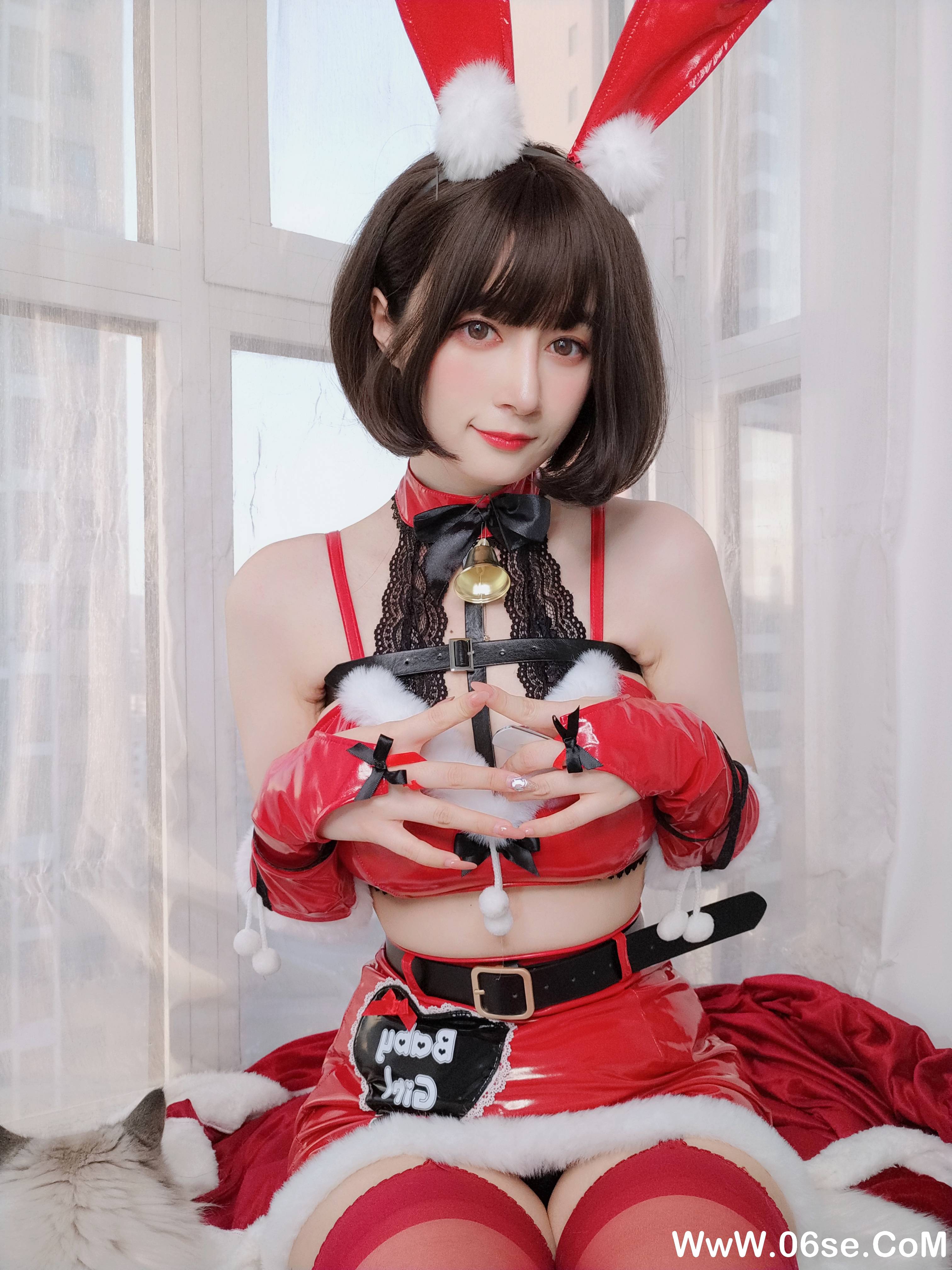 图片[45]-Coser小姐姐白银 NO.162 — Merry Christmas [49P+1V156M]-六色网