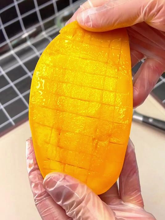 家庭版芒果布丁做法,感谢大家的支持