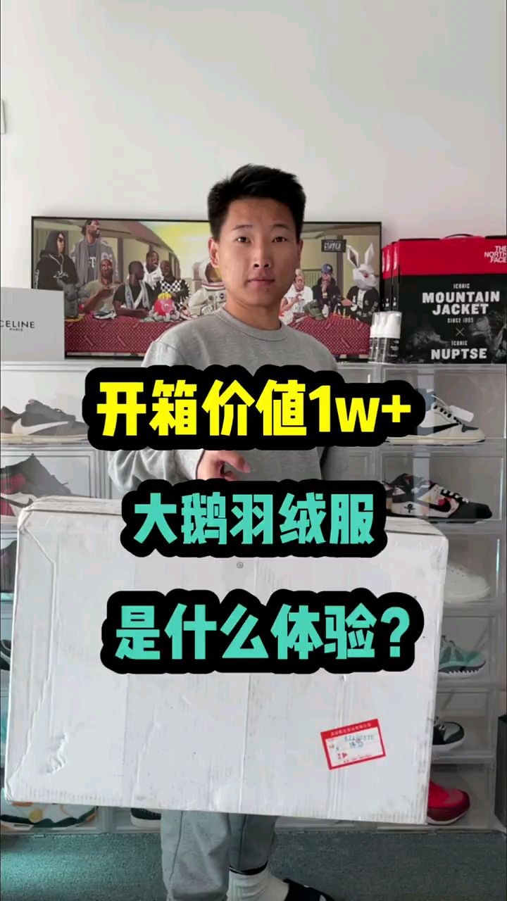 大鹅羽绒服开箱测评