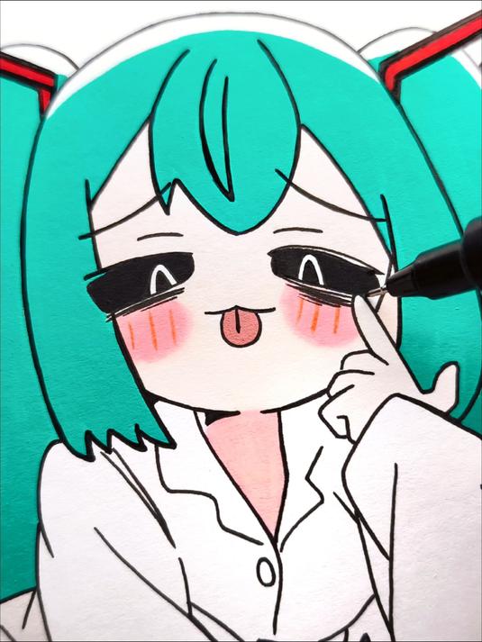 初音未来:杂鱼~进来挨骂!