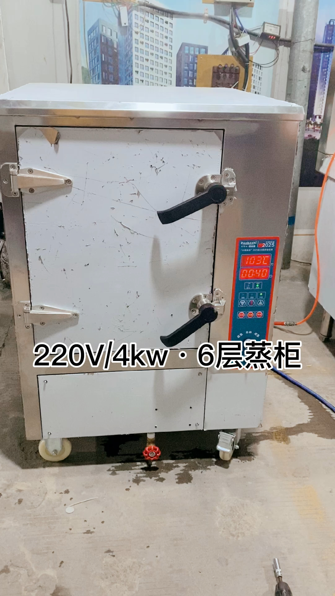 蒸饭柜6层220v智能电蒸饭柜商用蒸饭箱高压蒸柜米饭蒸车