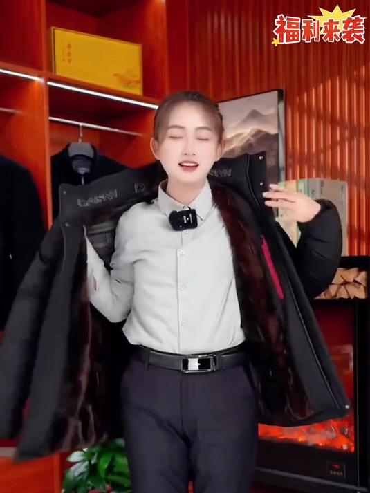 必买!零下 10 度抗寒!金貂绒派克服一穿,暖到心坎里
