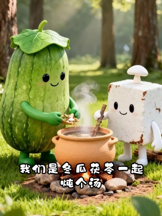 食材搭出效:冬瓜薏米消水肿,薏米山药养体质