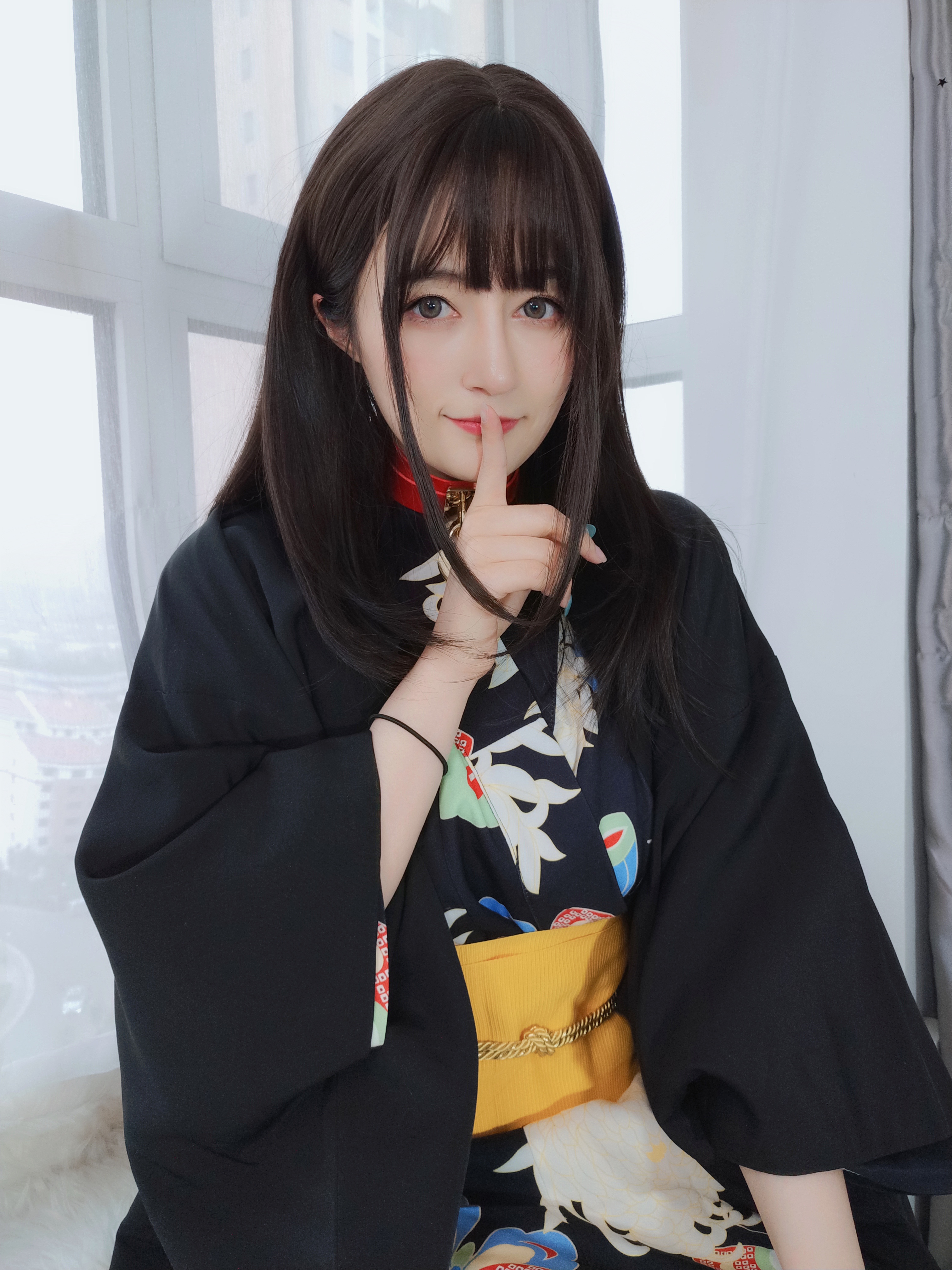 图片[3]-Coser小姐姐白银 NO.117— 和服下的秘密 [64P2V247M]-六色网