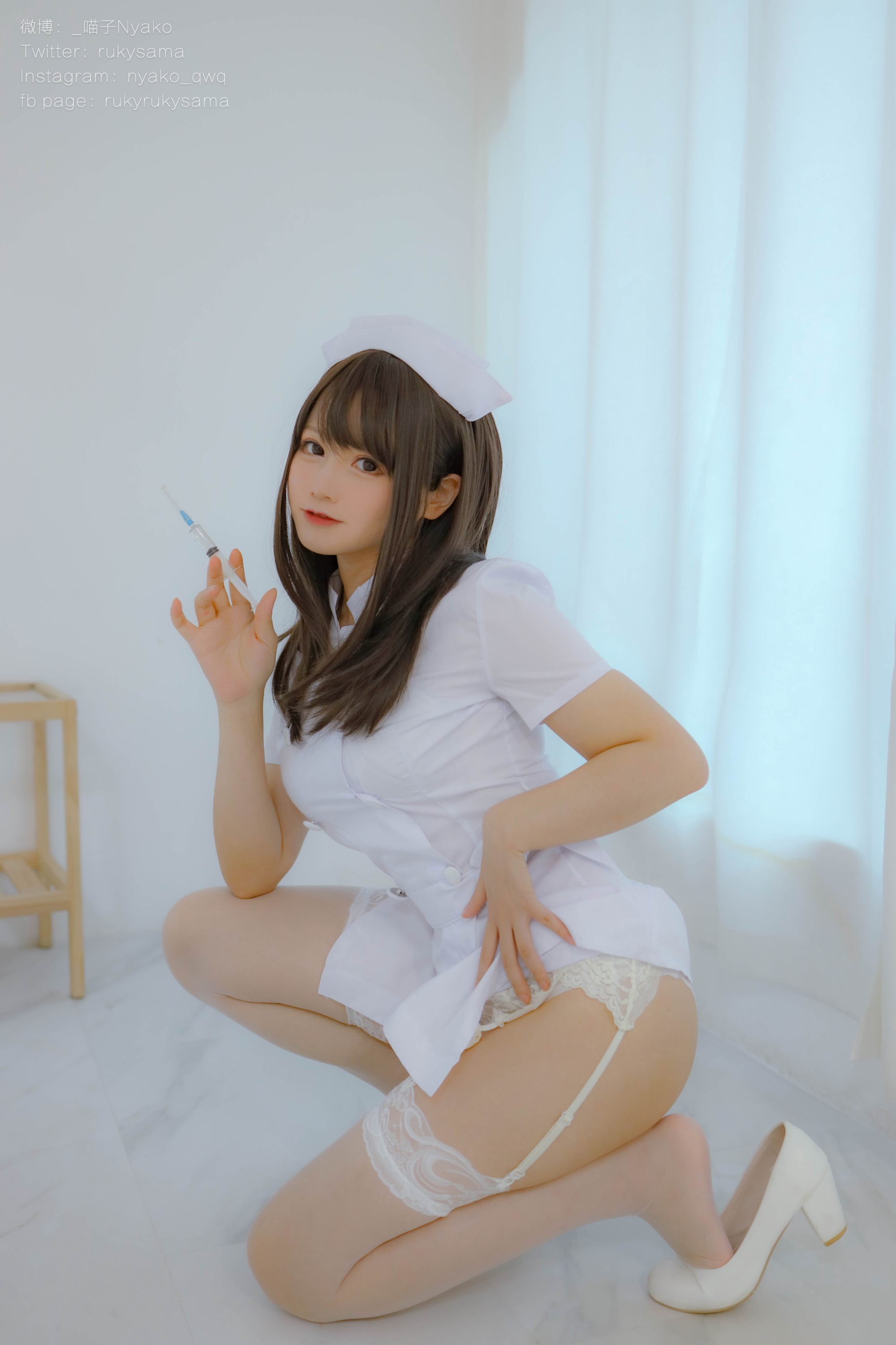 图片[91]-Nyako喵子 NO.026 – 秘密病栋[130P+2V882M]-六色网